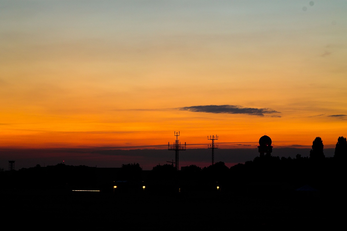 Tramonto a Tempelhof...