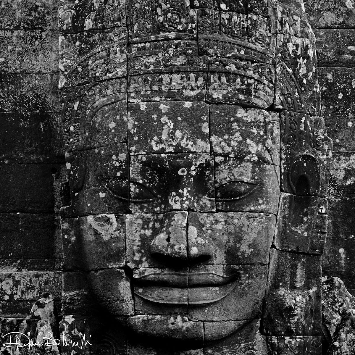 Angkor - Angkor Thom - Bayon Temple-Siem Reap Cambogia...