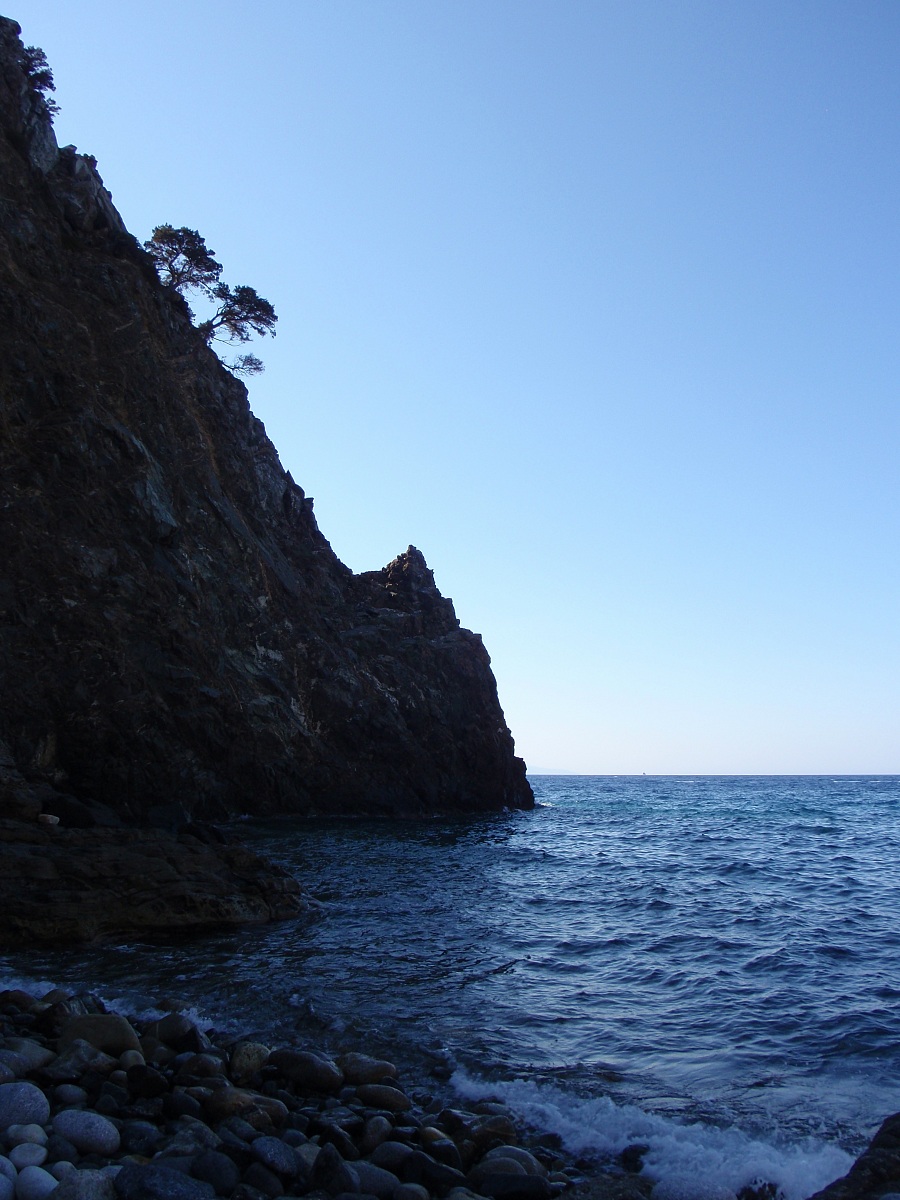 cliffs overlooking the sea...
