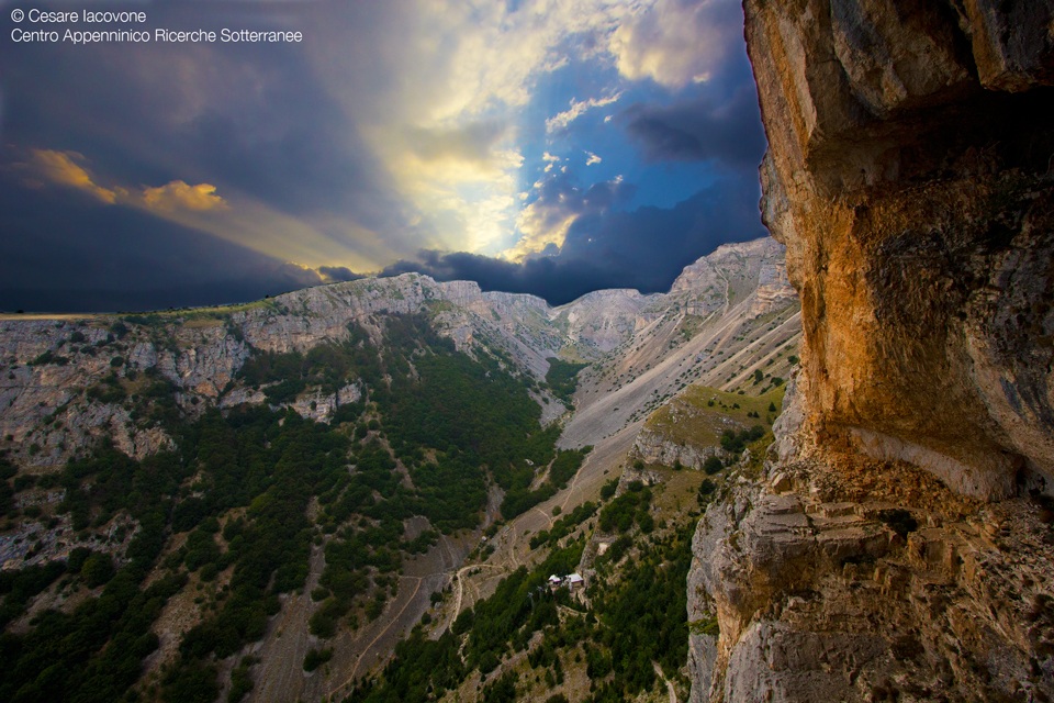 Tramonto in grotta...