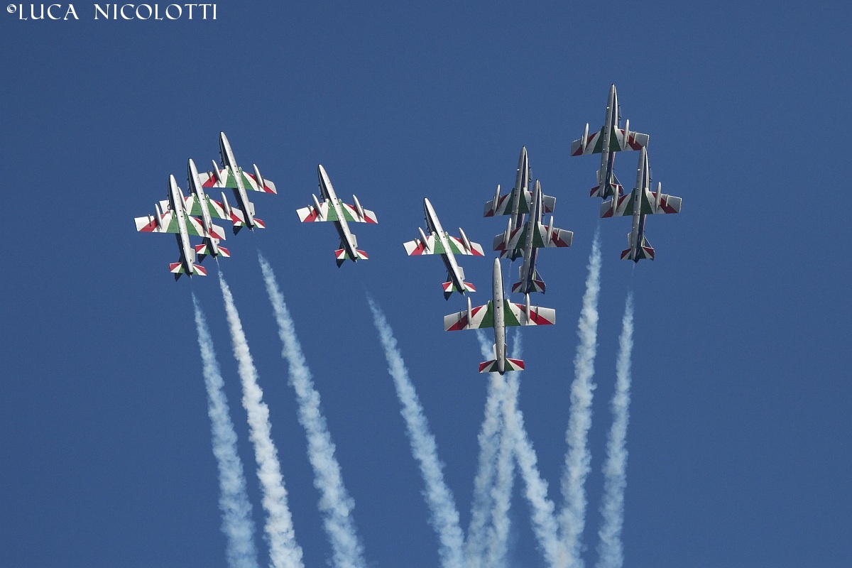 Frecce tricolori Albenga Airshow 2012...