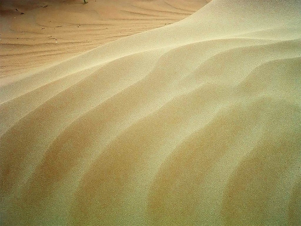 sand...