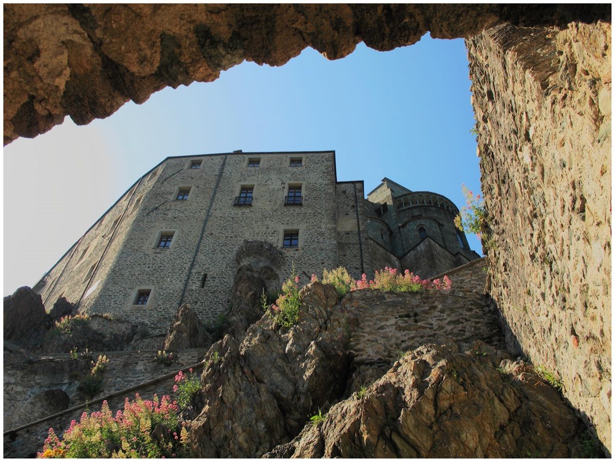 Sacra San Michele- Uscire dalla roccia...