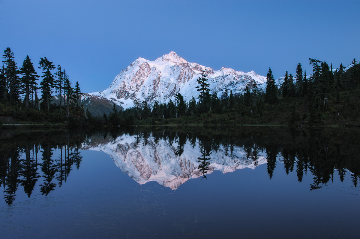 Mt. Shuksan , WA after sunset...