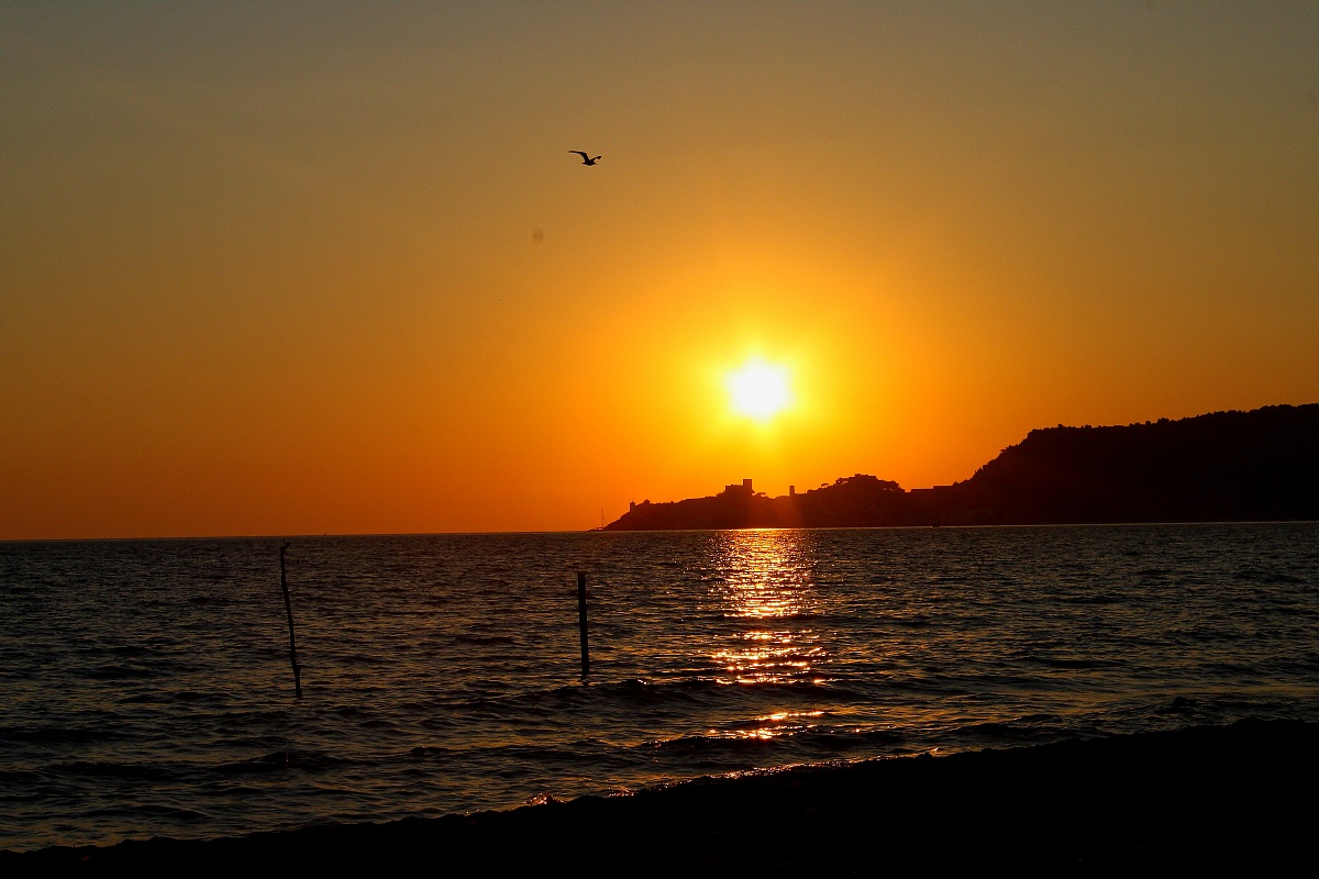 mare al tramonto (Talamone)...