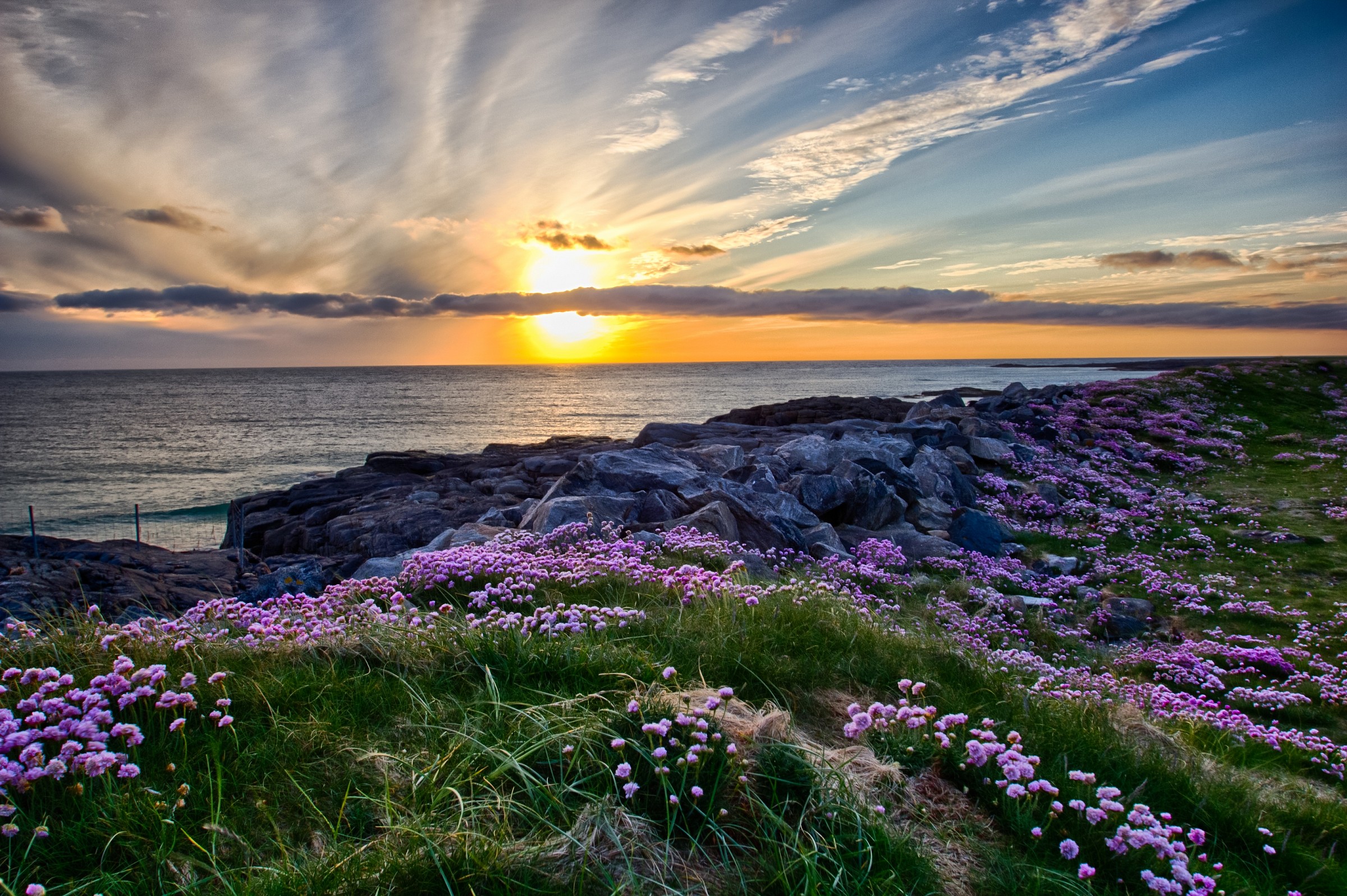 Sunset at Tangasdale - HDR...