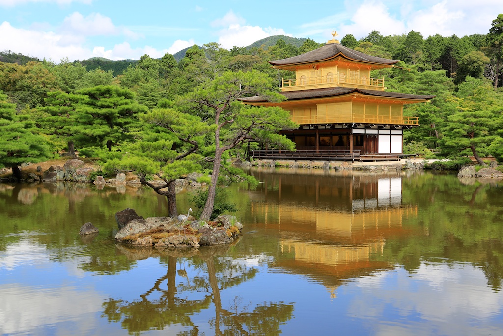 Kyoto, the Golden Pavilion...