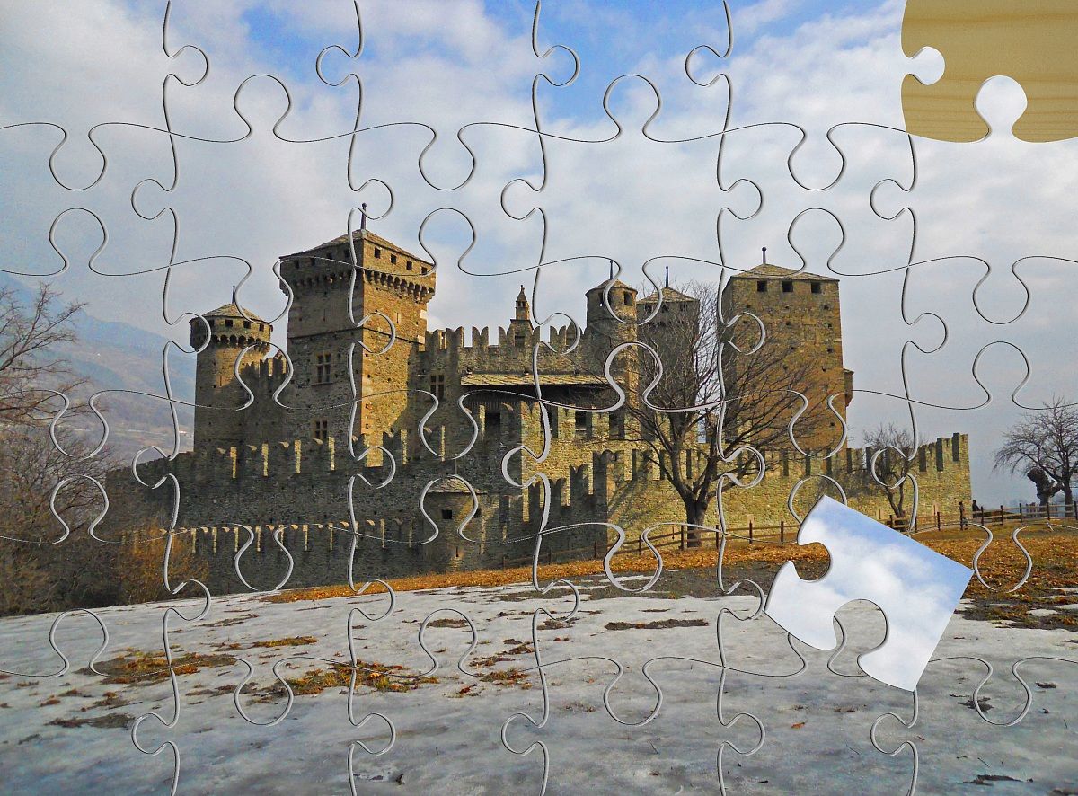 castello di fenis -puzzle...