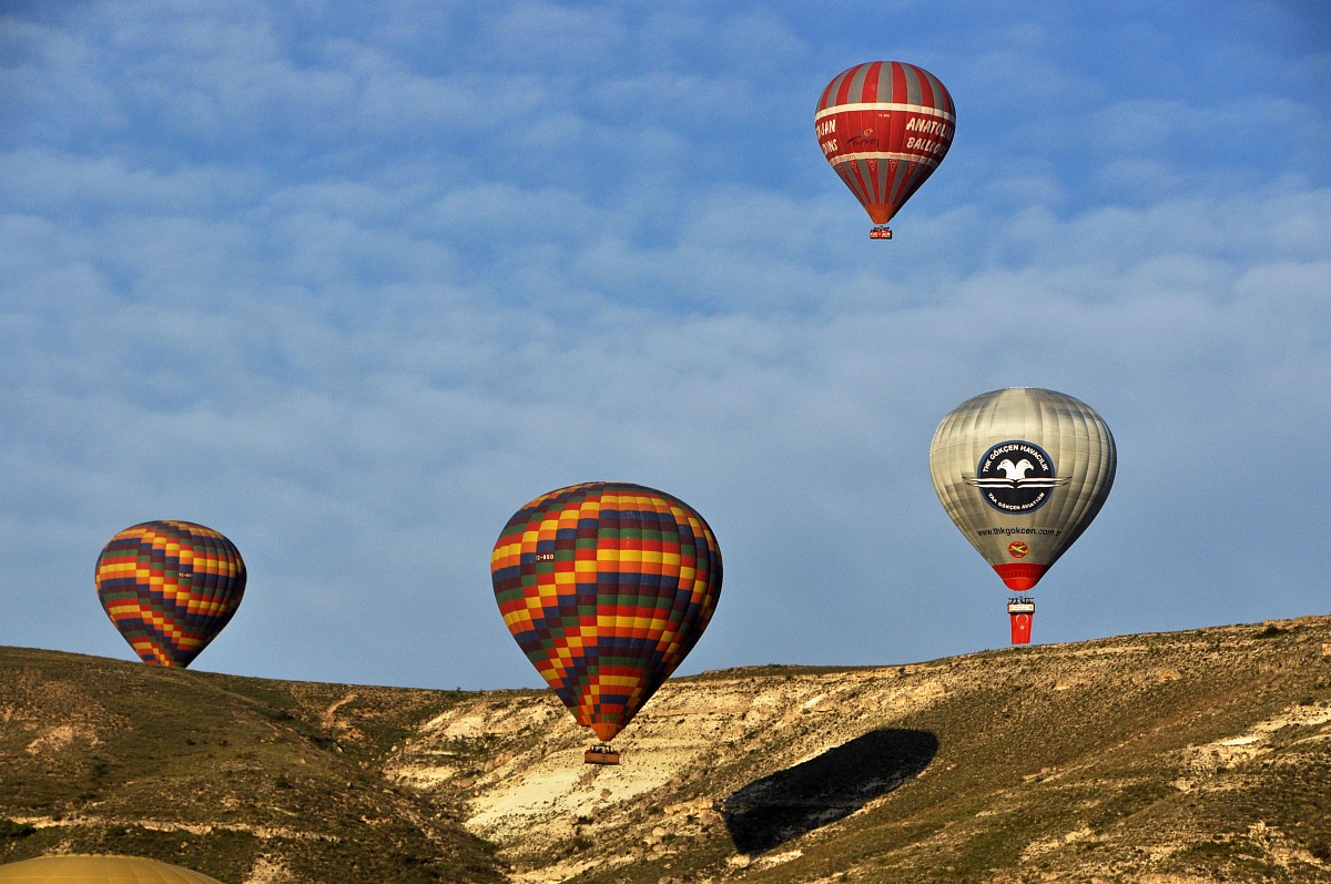 7 Hot Air Ballooning in Cappadocia...