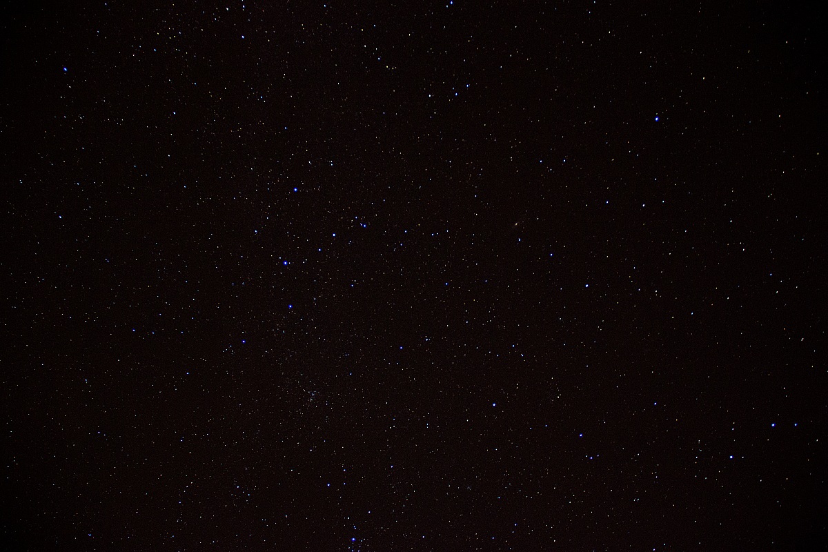 My first night sky...