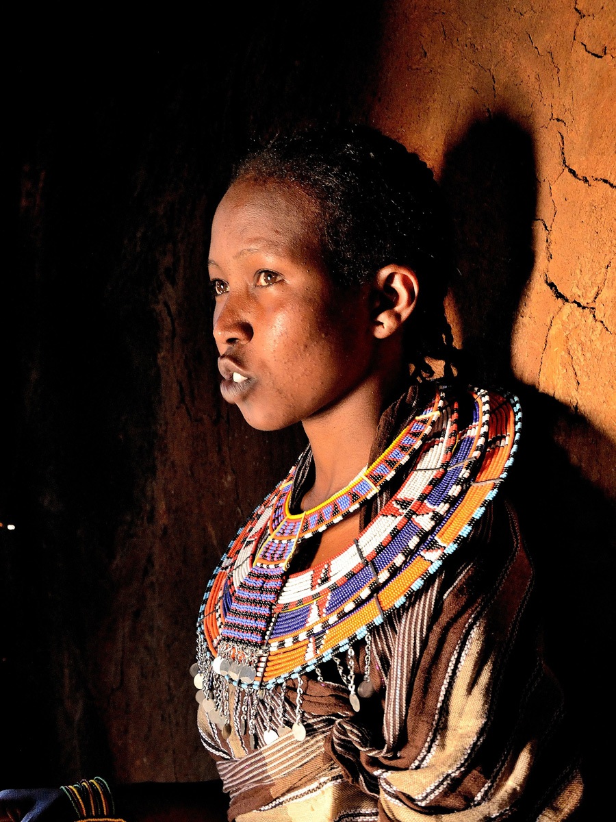 Donna di etnia Samburu...