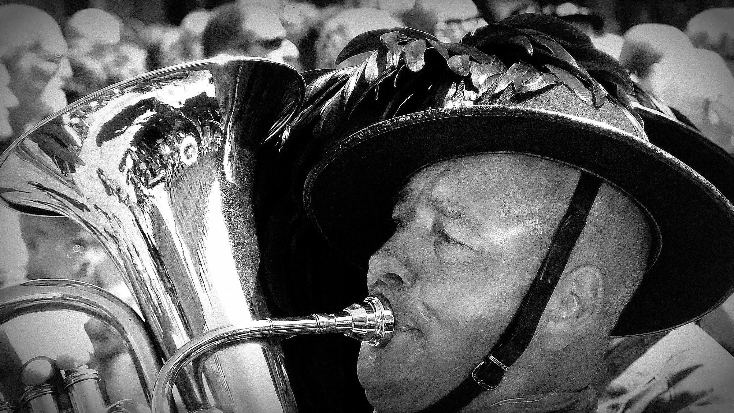 the trombone...