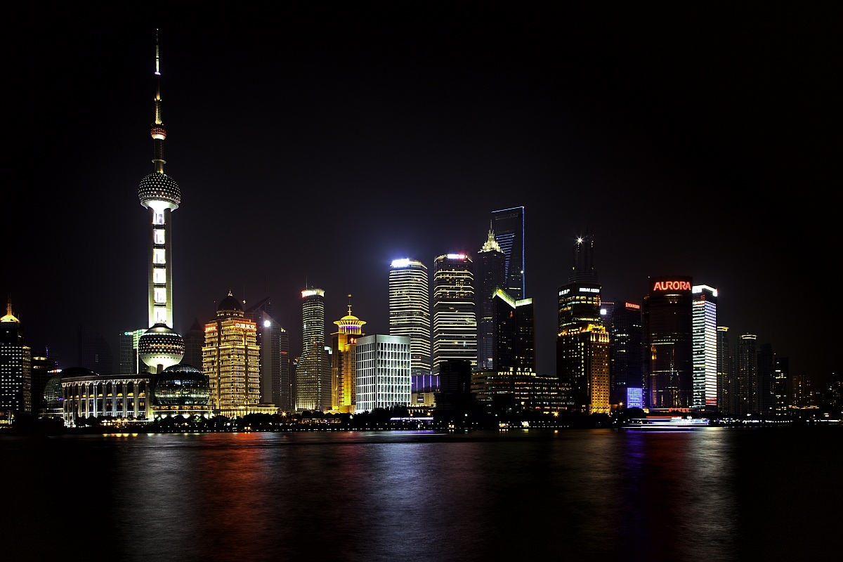 Skyline di Shanghai...