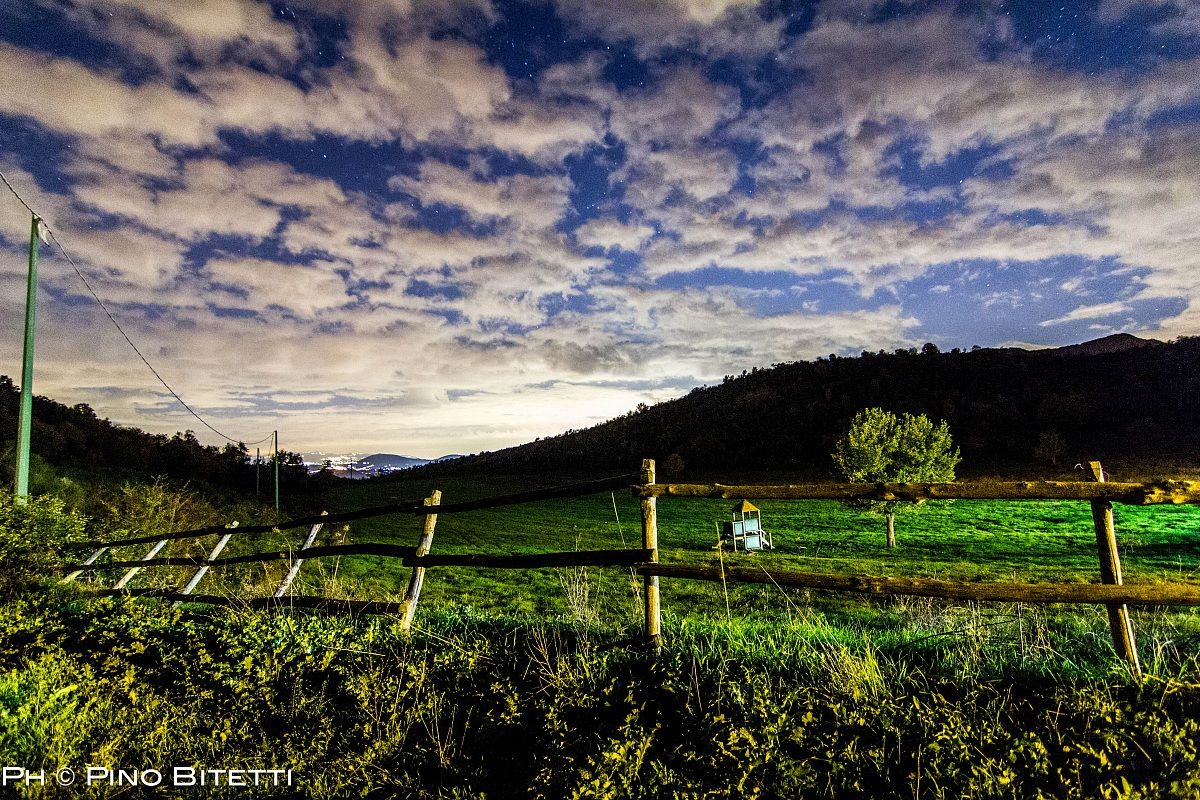 Paesaggio Notturno tra Lazio e Abruzzo...