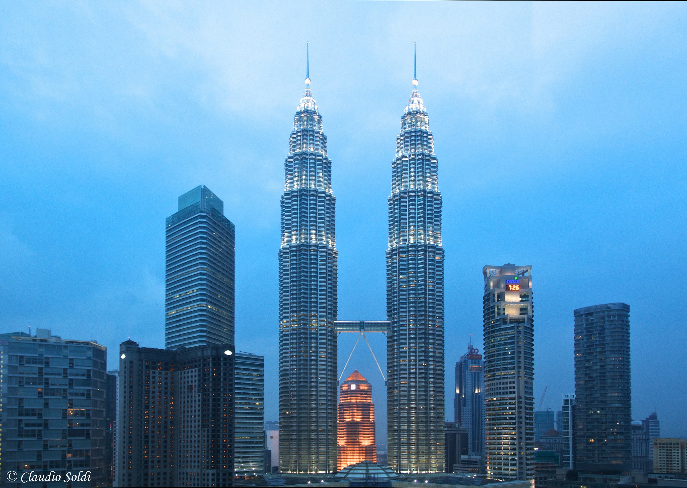 Petronas Towers - blue hour...