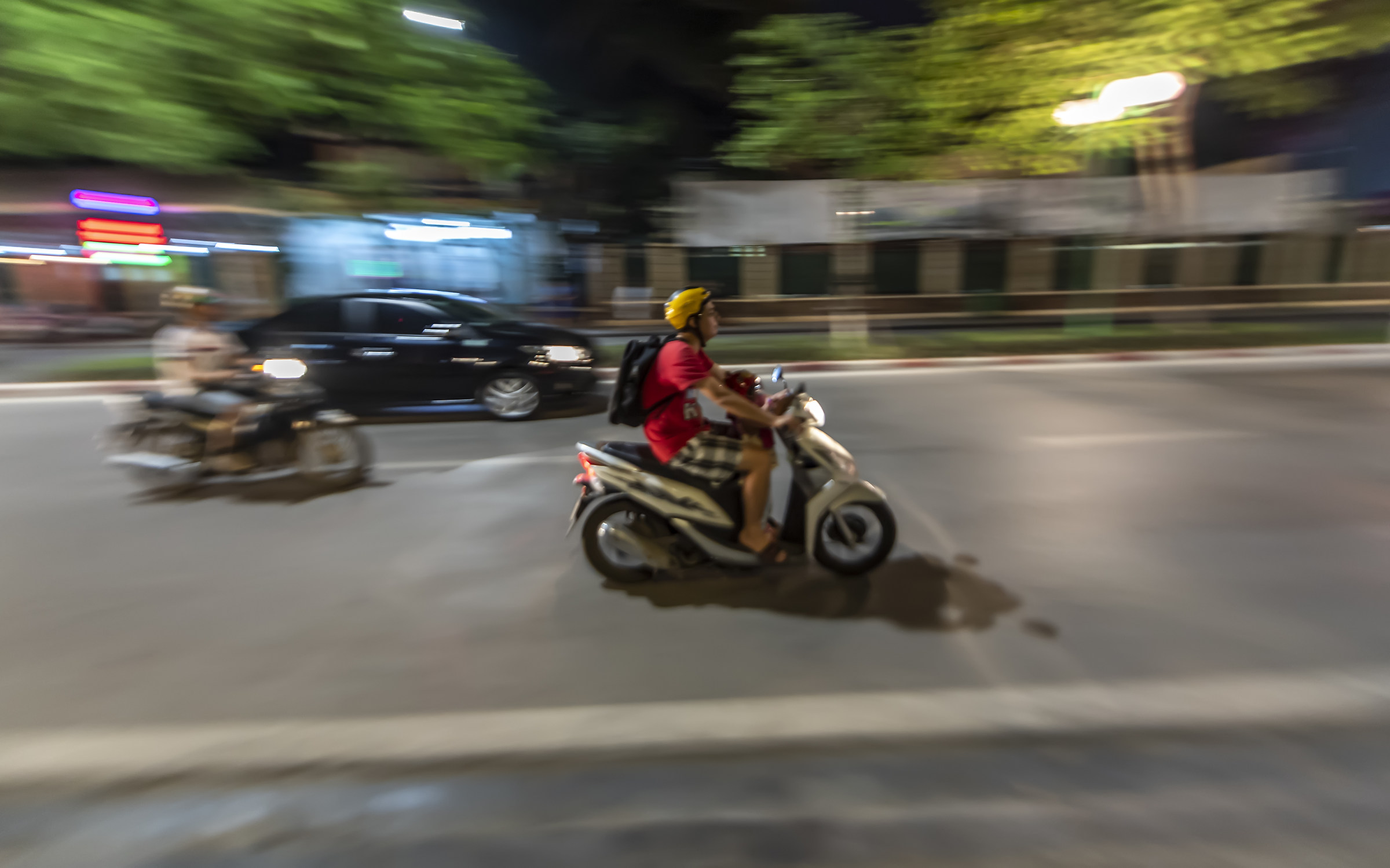 Hanoi-the City of scooters...