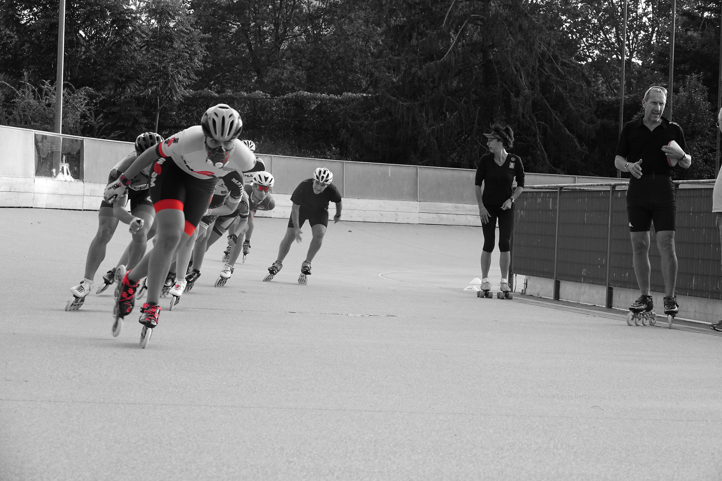 Skating...