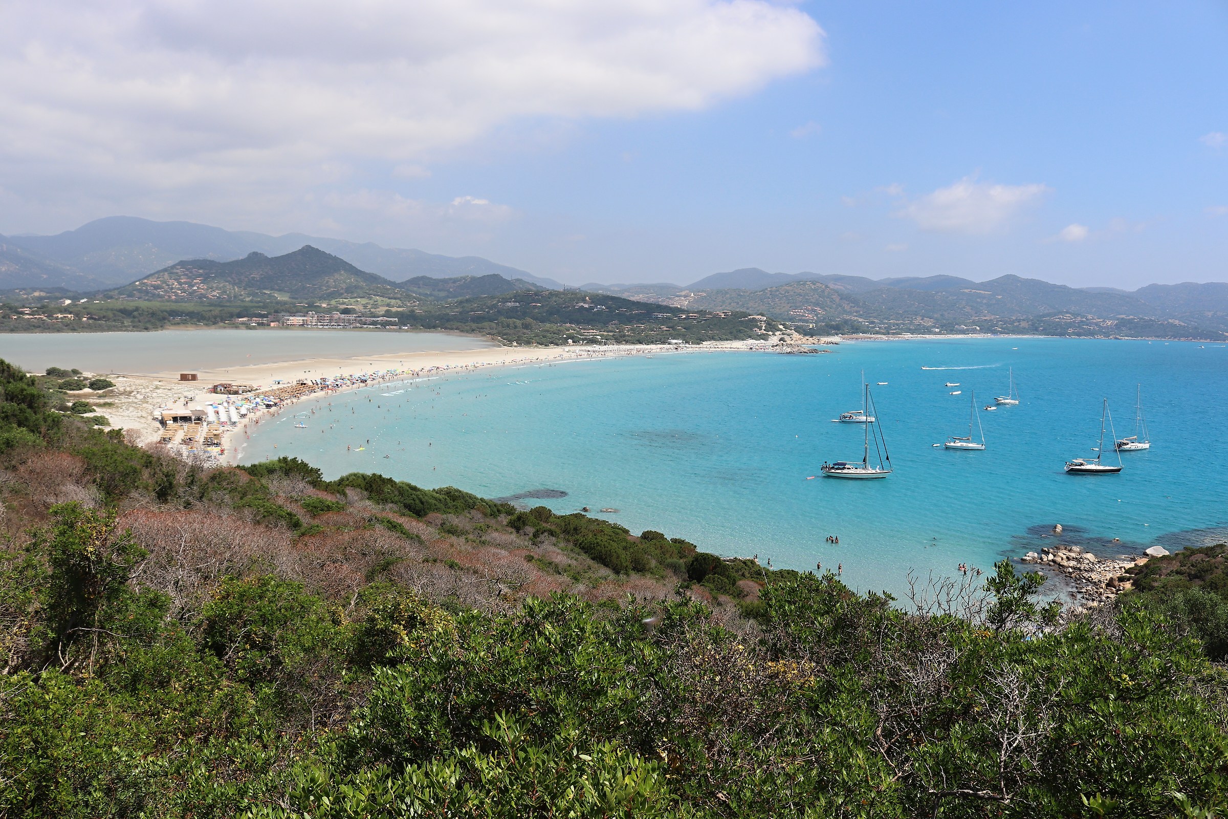 Porto Giunco in Sardegna...