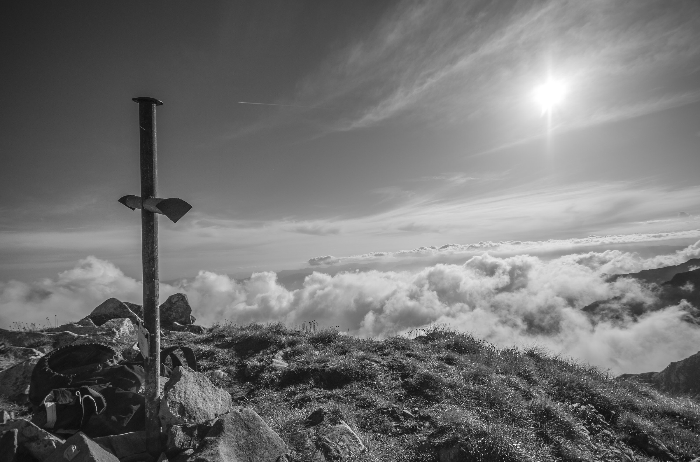 Under clouds - Monte Matto...