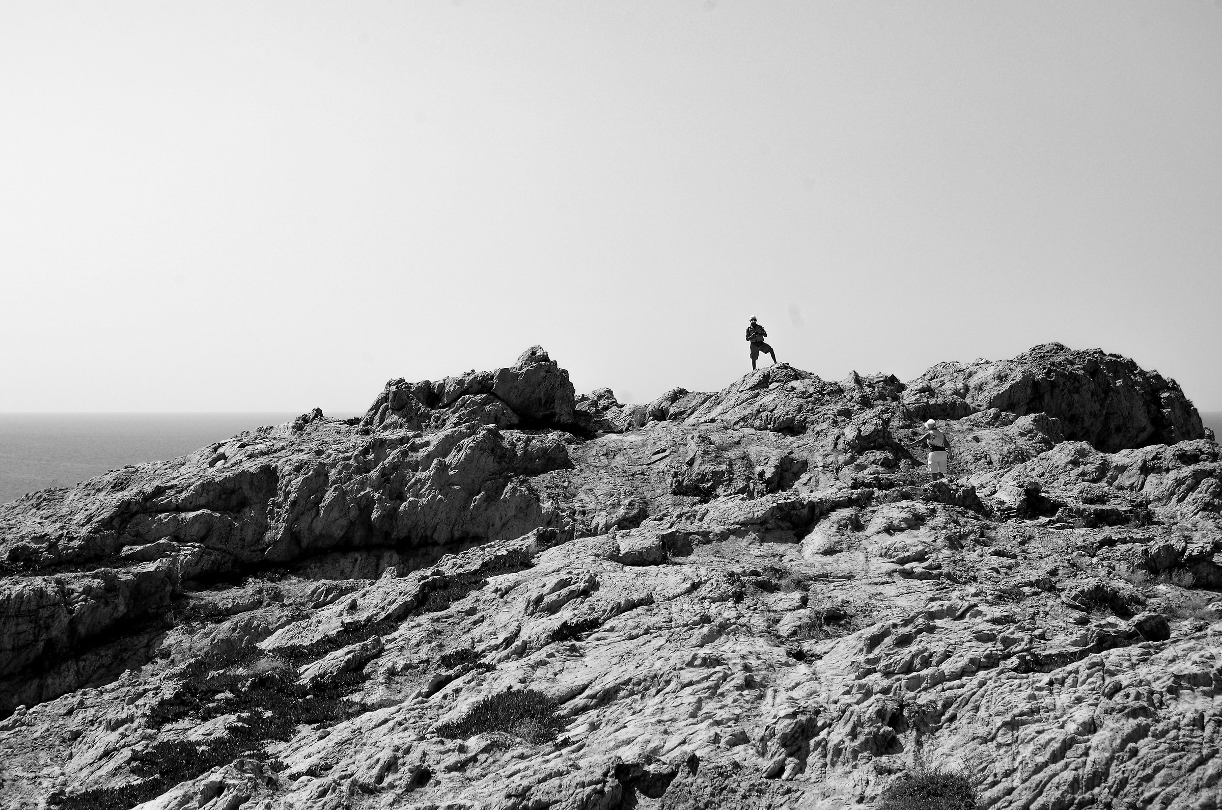 On the brink of the world...