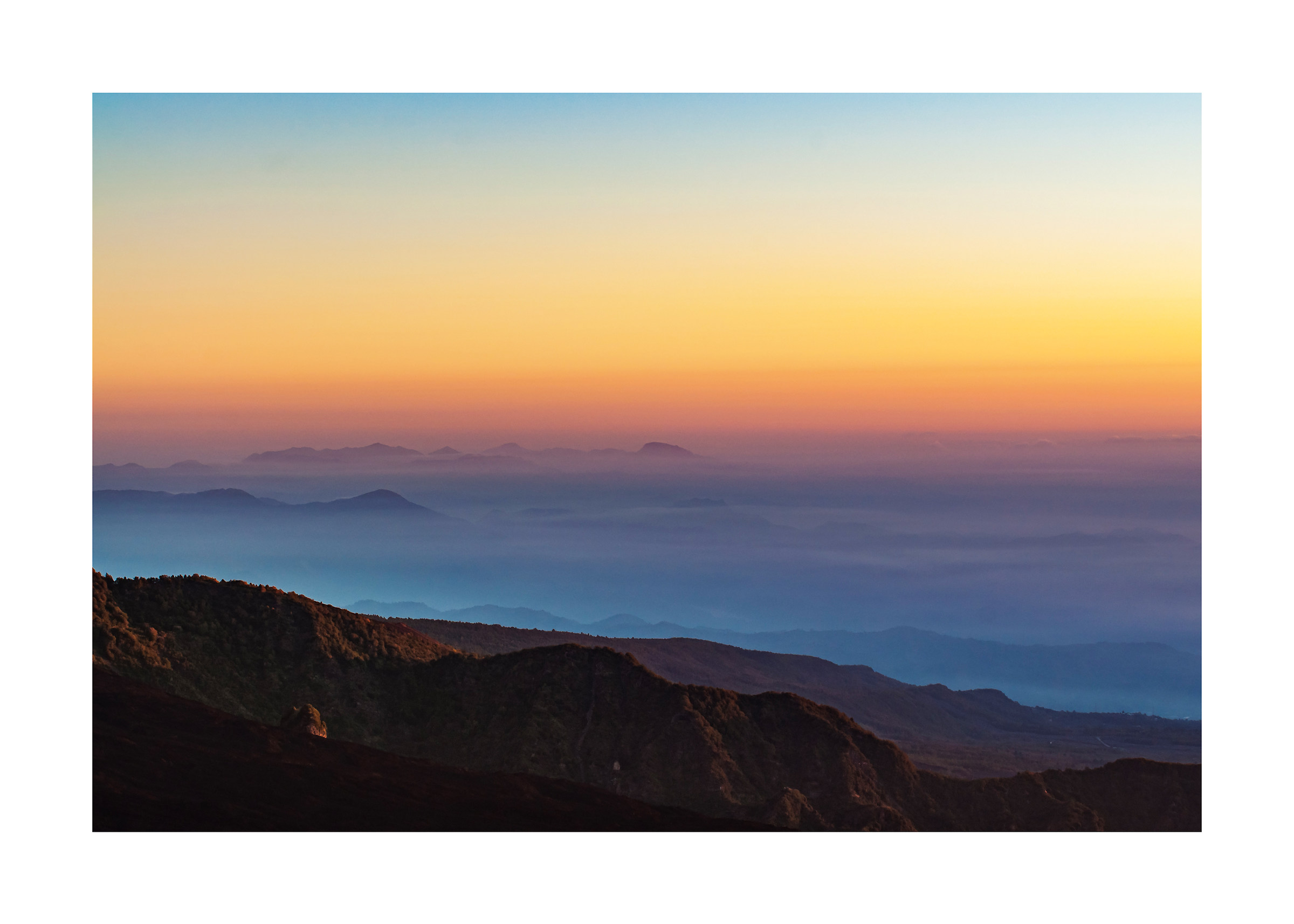 Etna, the colors of the morning...