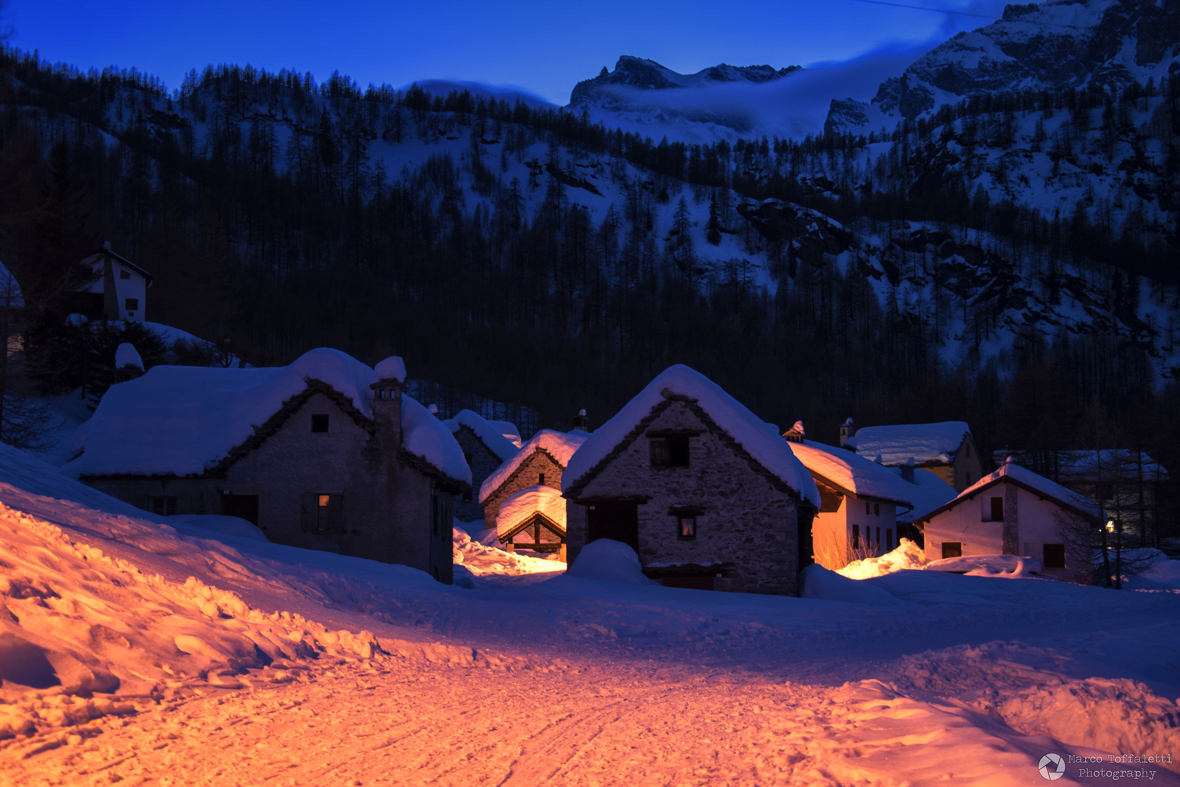 Winter at Alpe Devero...