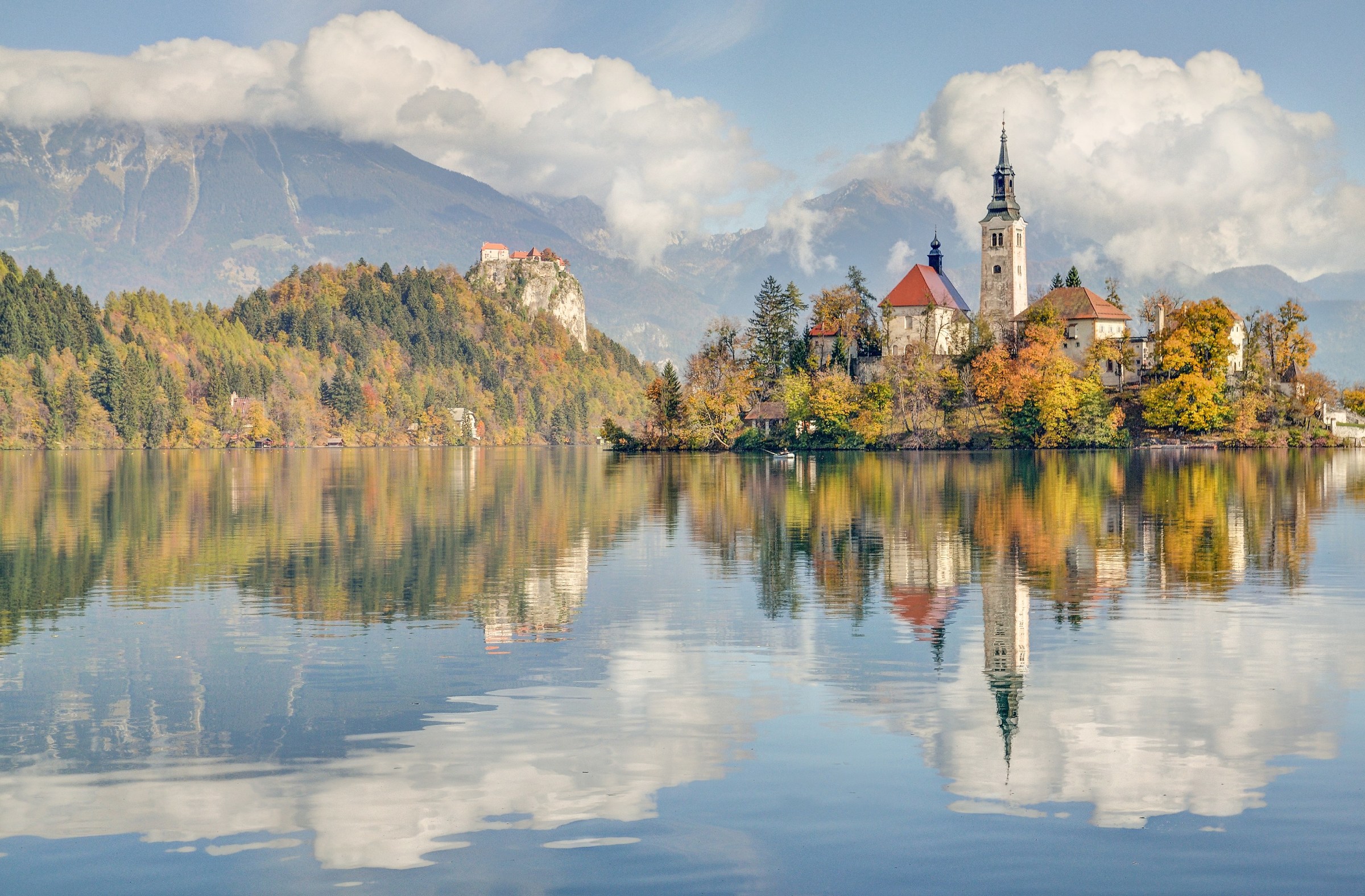 Autumn at Lake Bled...
