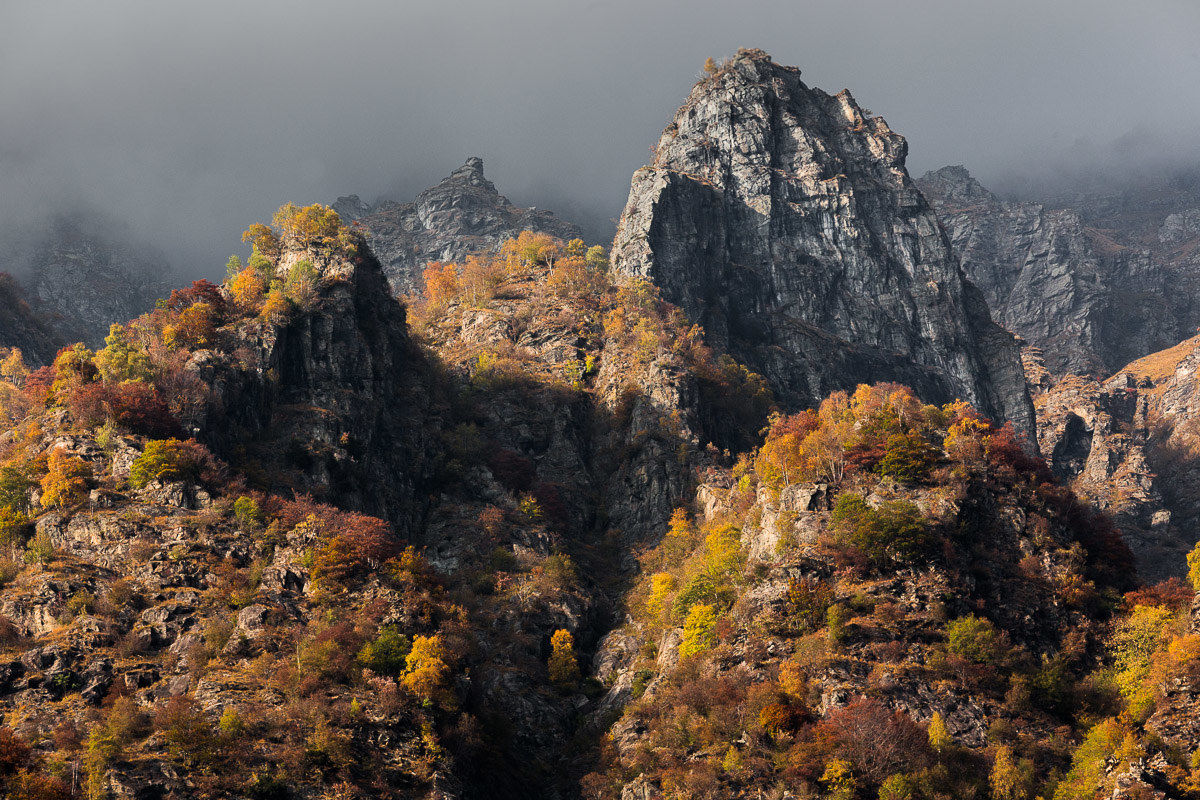 Scorci d'autunno sulle Alpi Orobie ......