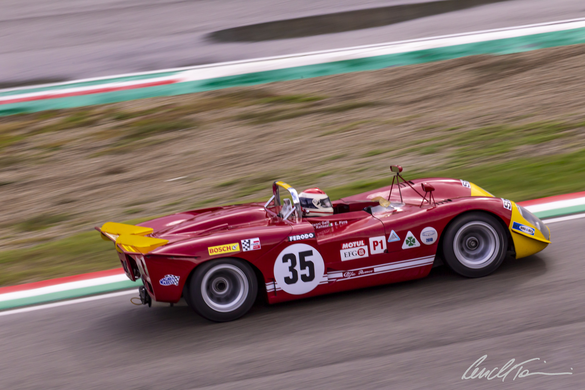 Alfa Romeo t33/3- Emanuele Pirro...