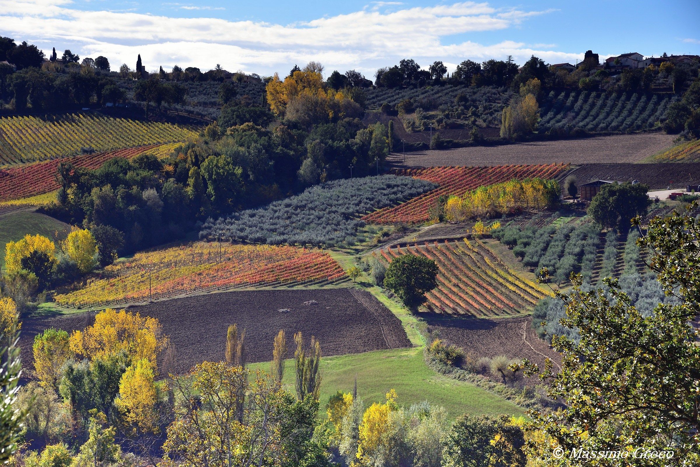 The hills of wine-Montefalco...