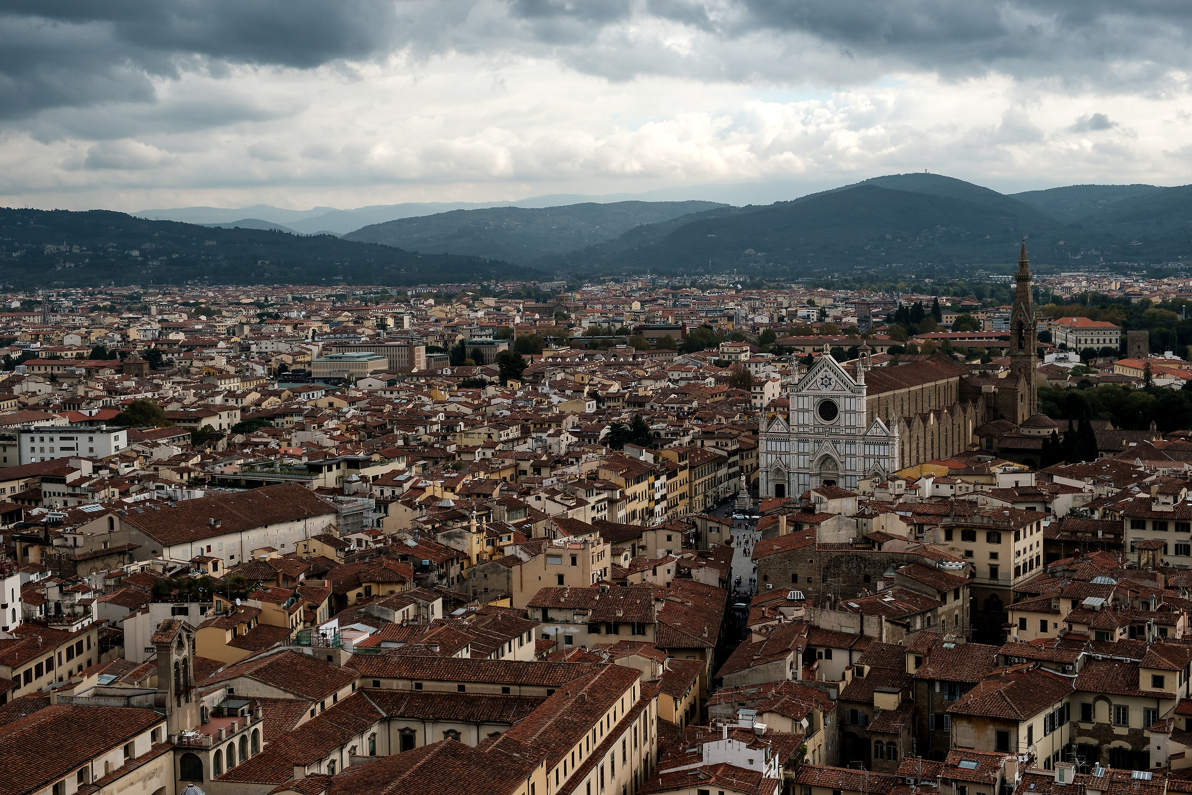 Panorama of Florence from Palazzo Vecchio...
