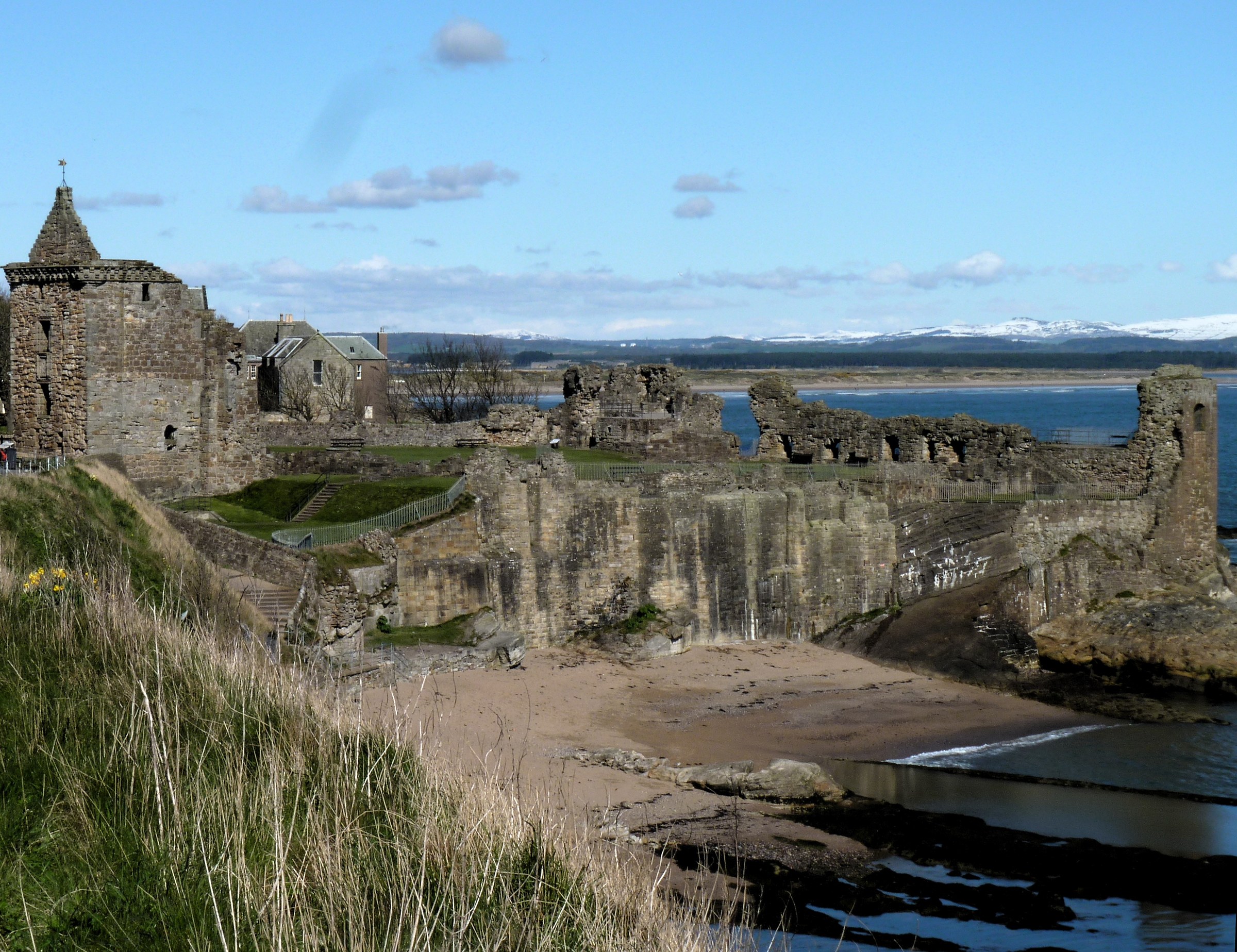 St Andrews Castle le rovine...