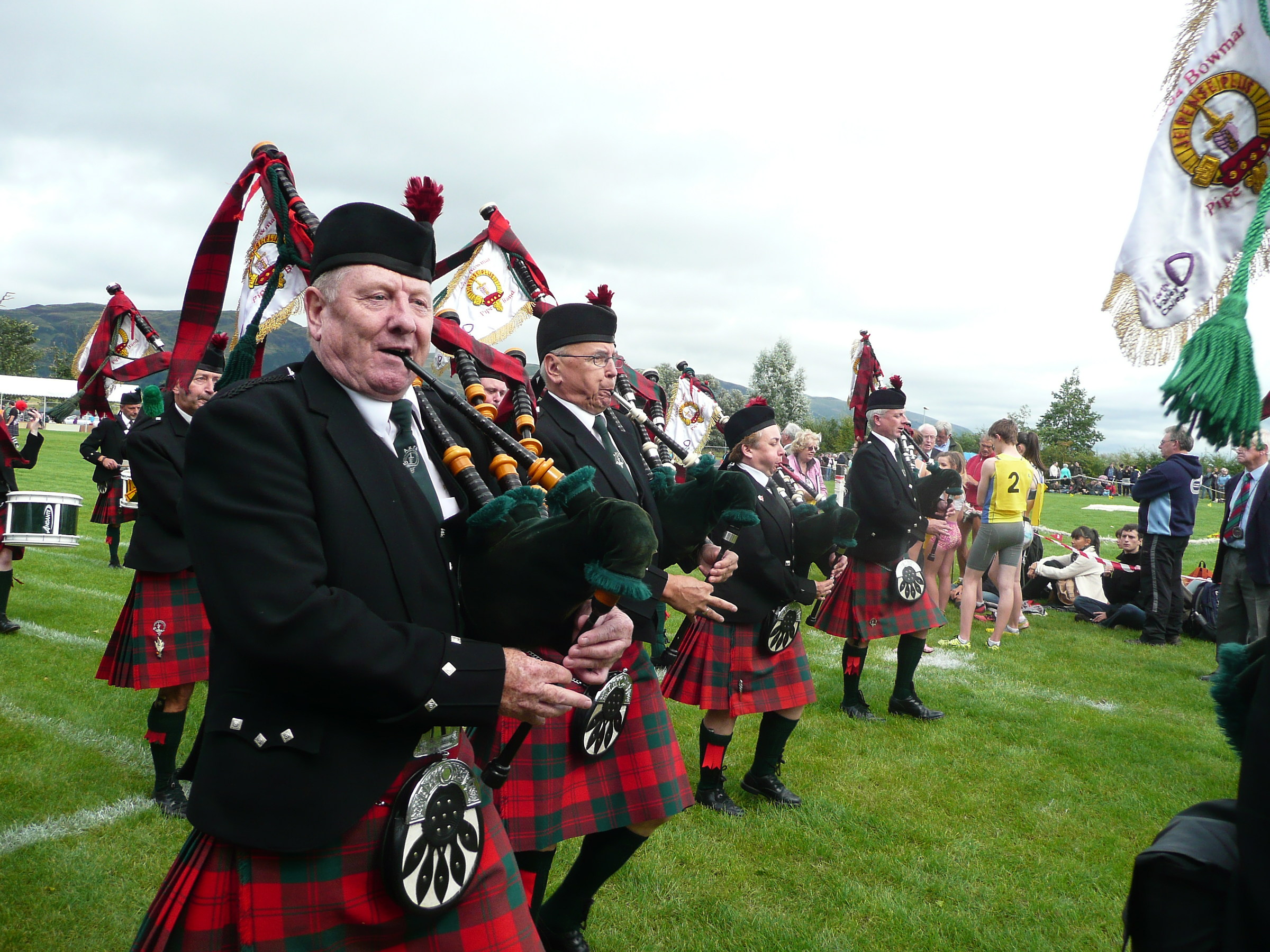 Inauguration of the Highland Games (Stirling)...