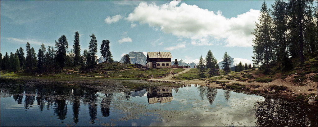 In the eastern Dolomites...
