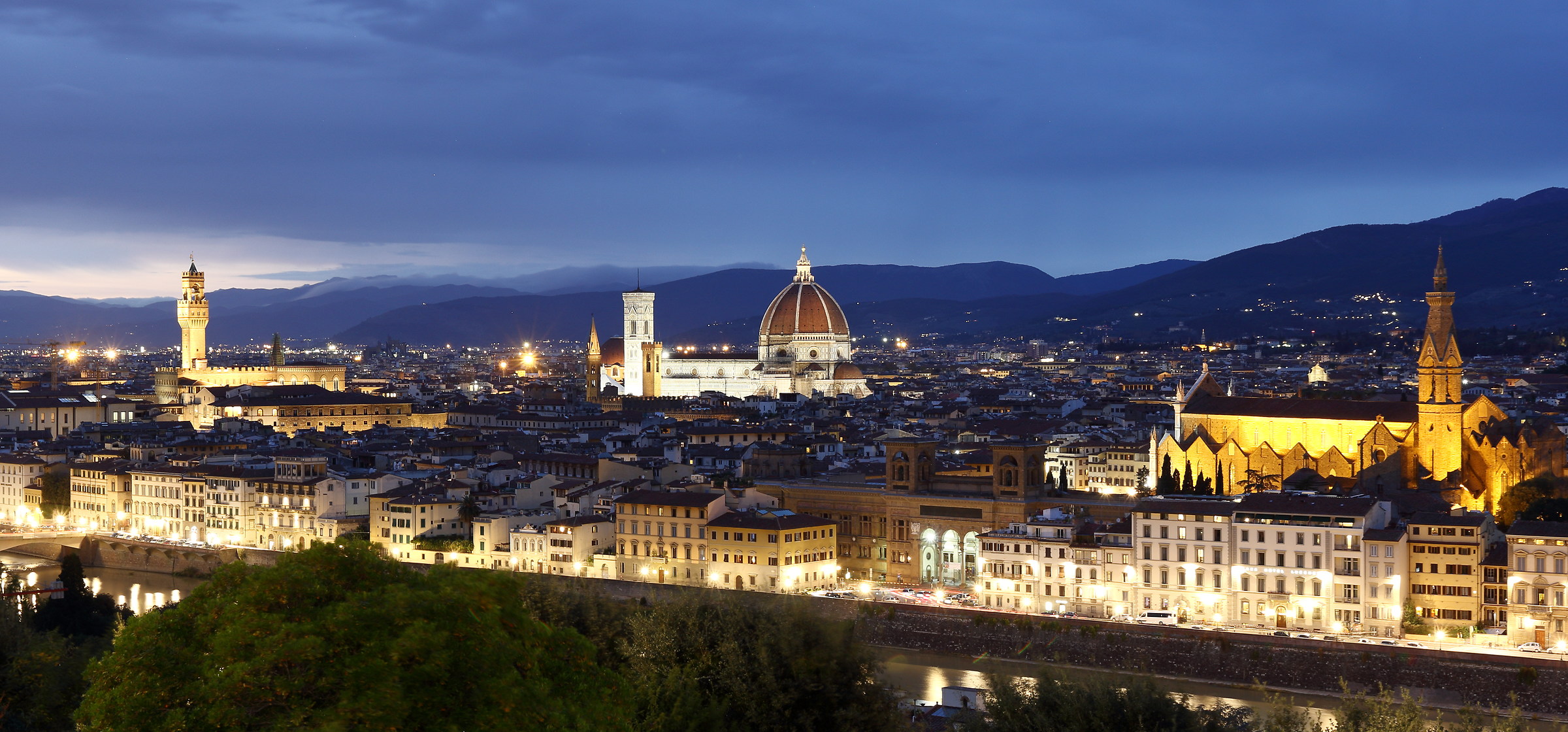 Florence in Blue...