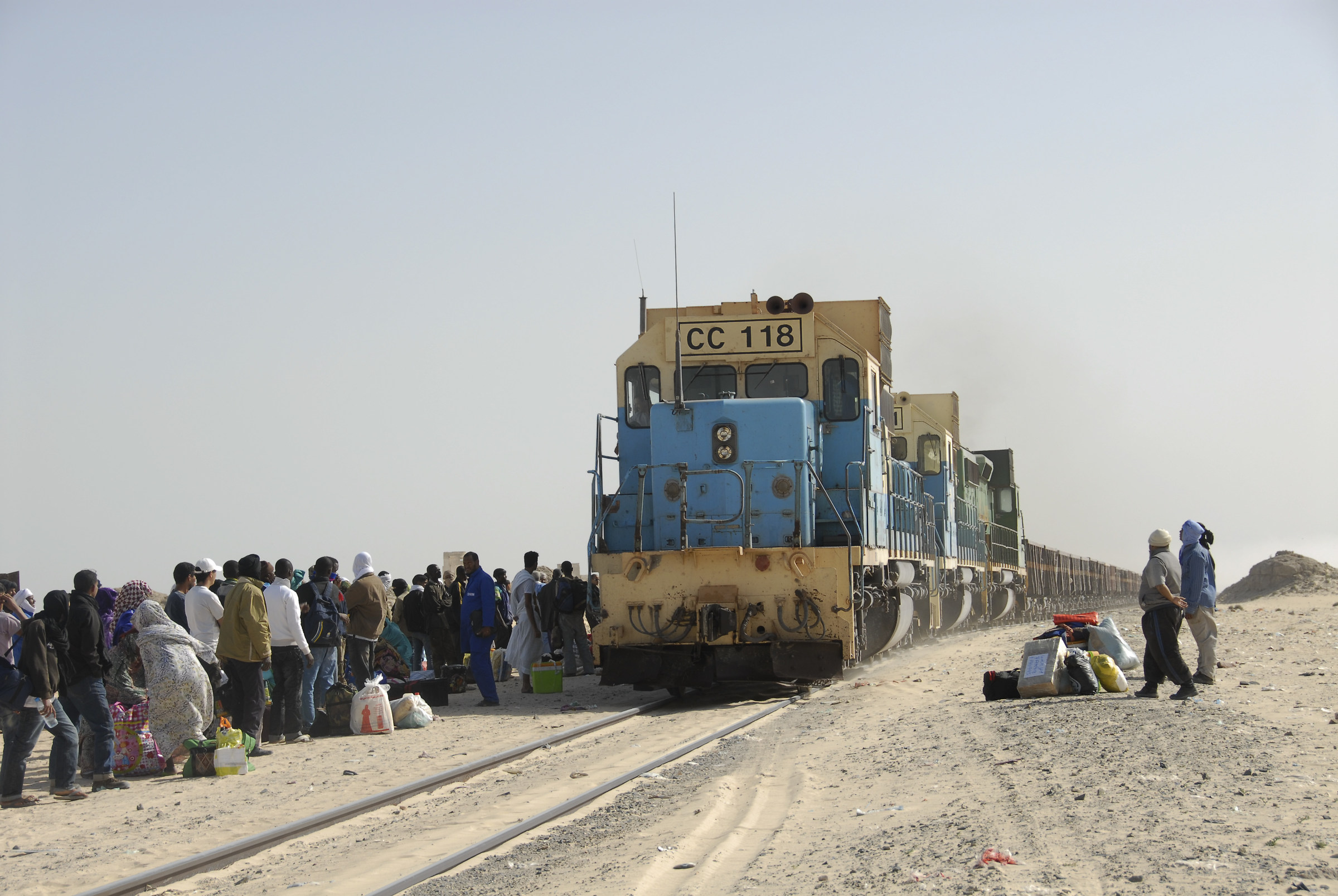 Train du Fer, the longest train in the world! Mauritania...
