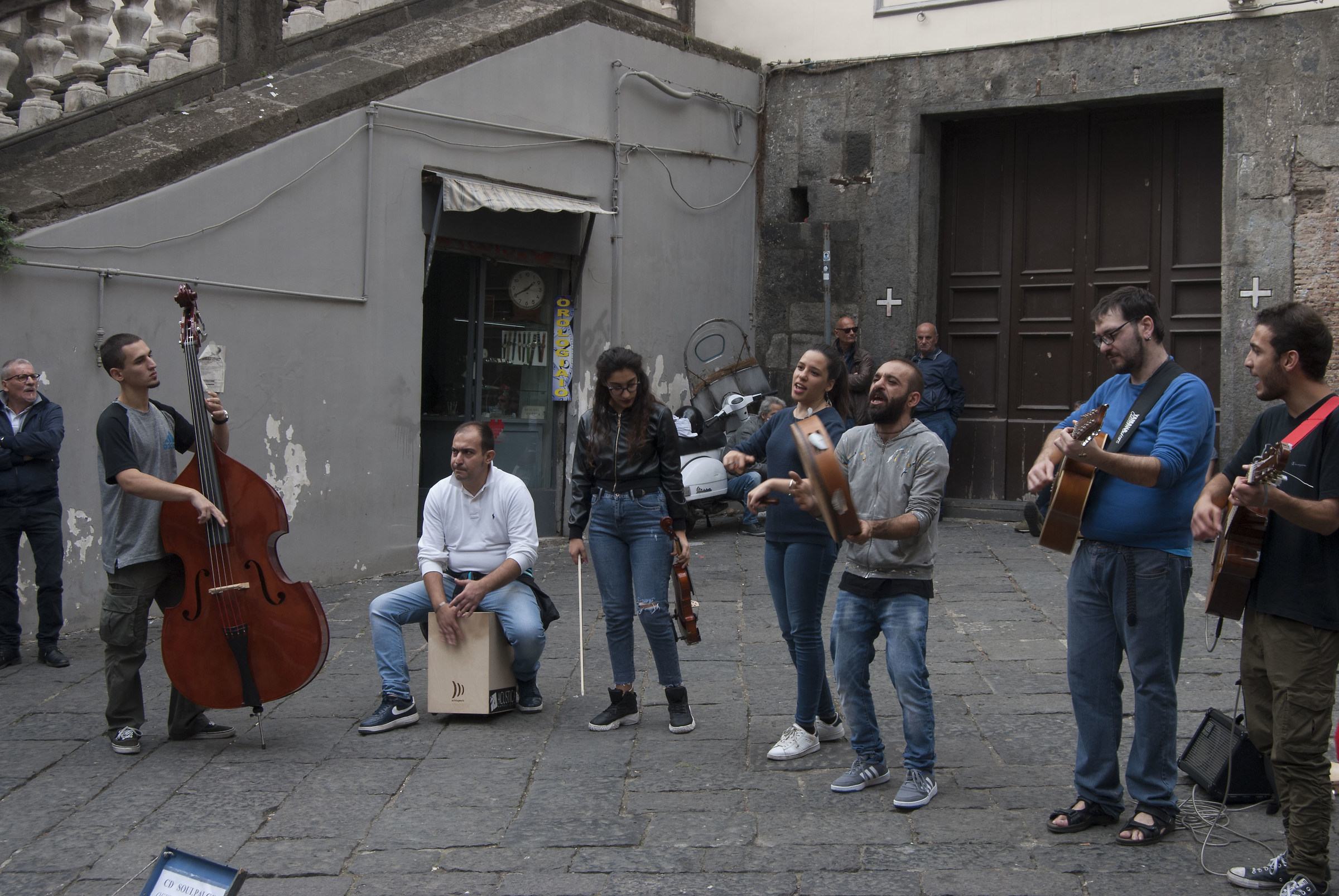 Street sound in Napoli...