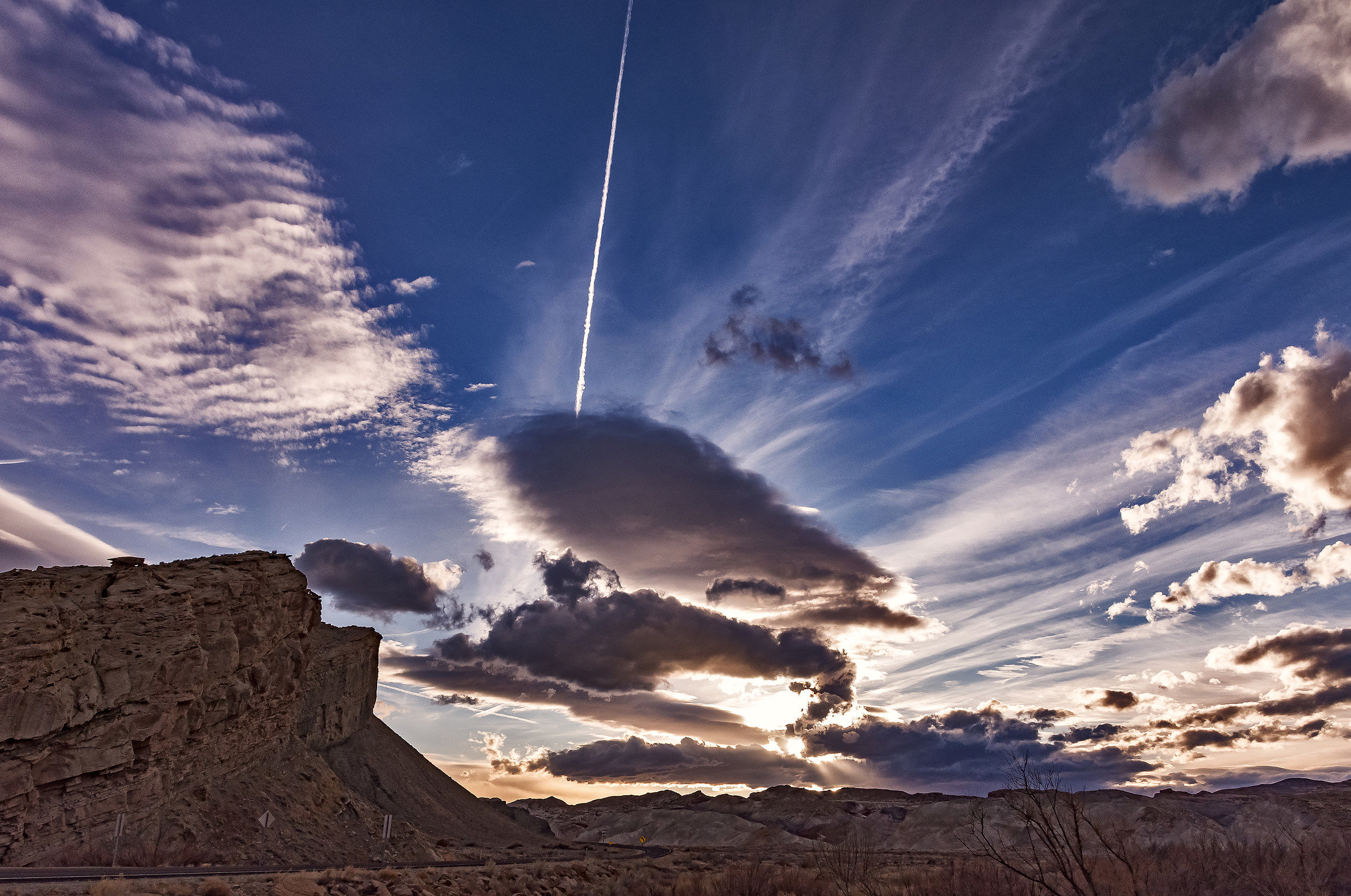 The sky of Escalante Utah...