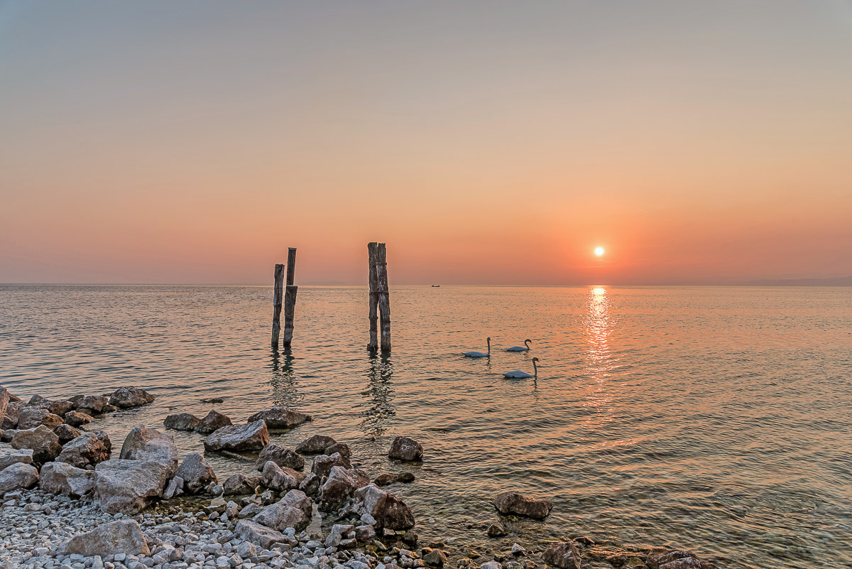 Tramonto sul Lago...