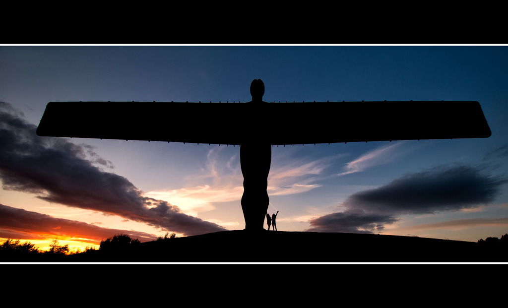 Angel of the North - Northumberland - UK...