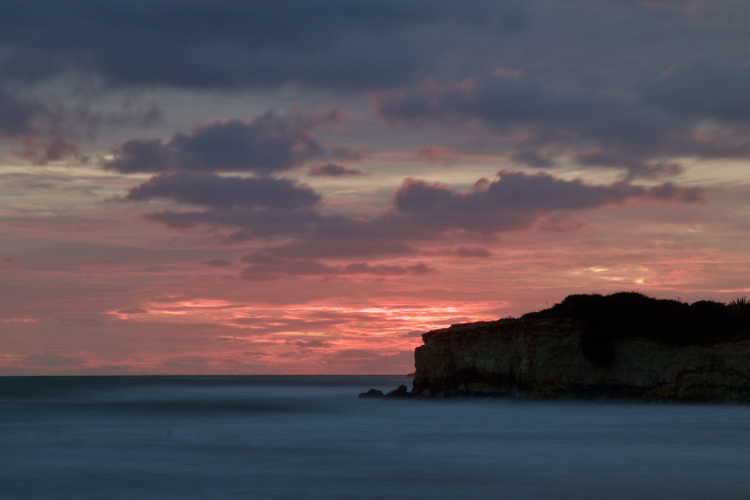 Sunset...