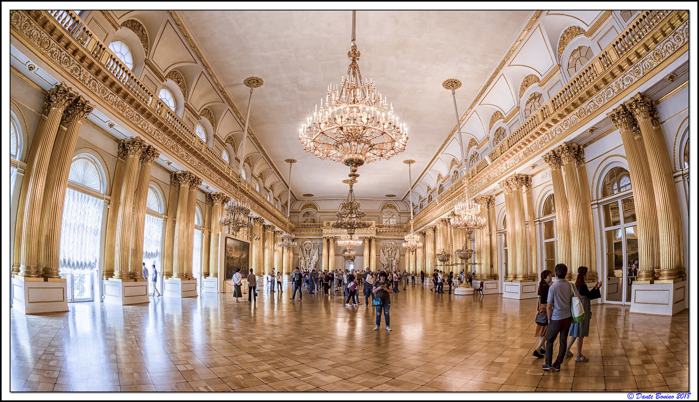 The armorial Hall, Hermitage...