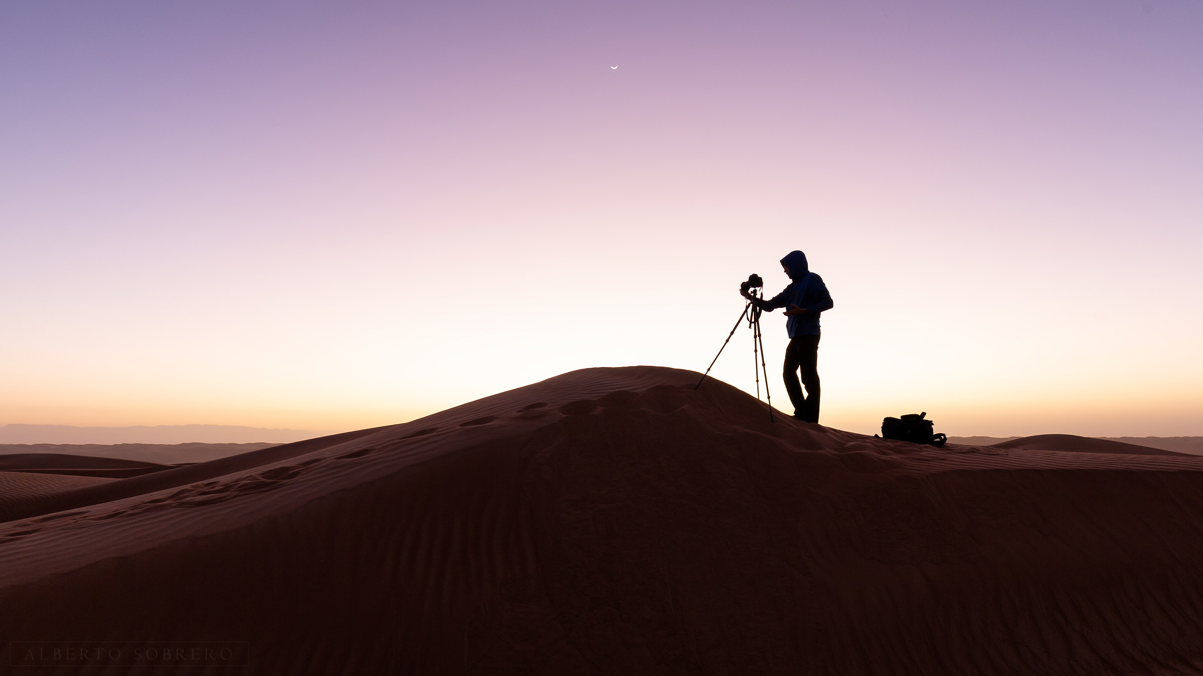 Il Fotografo e la Luna...