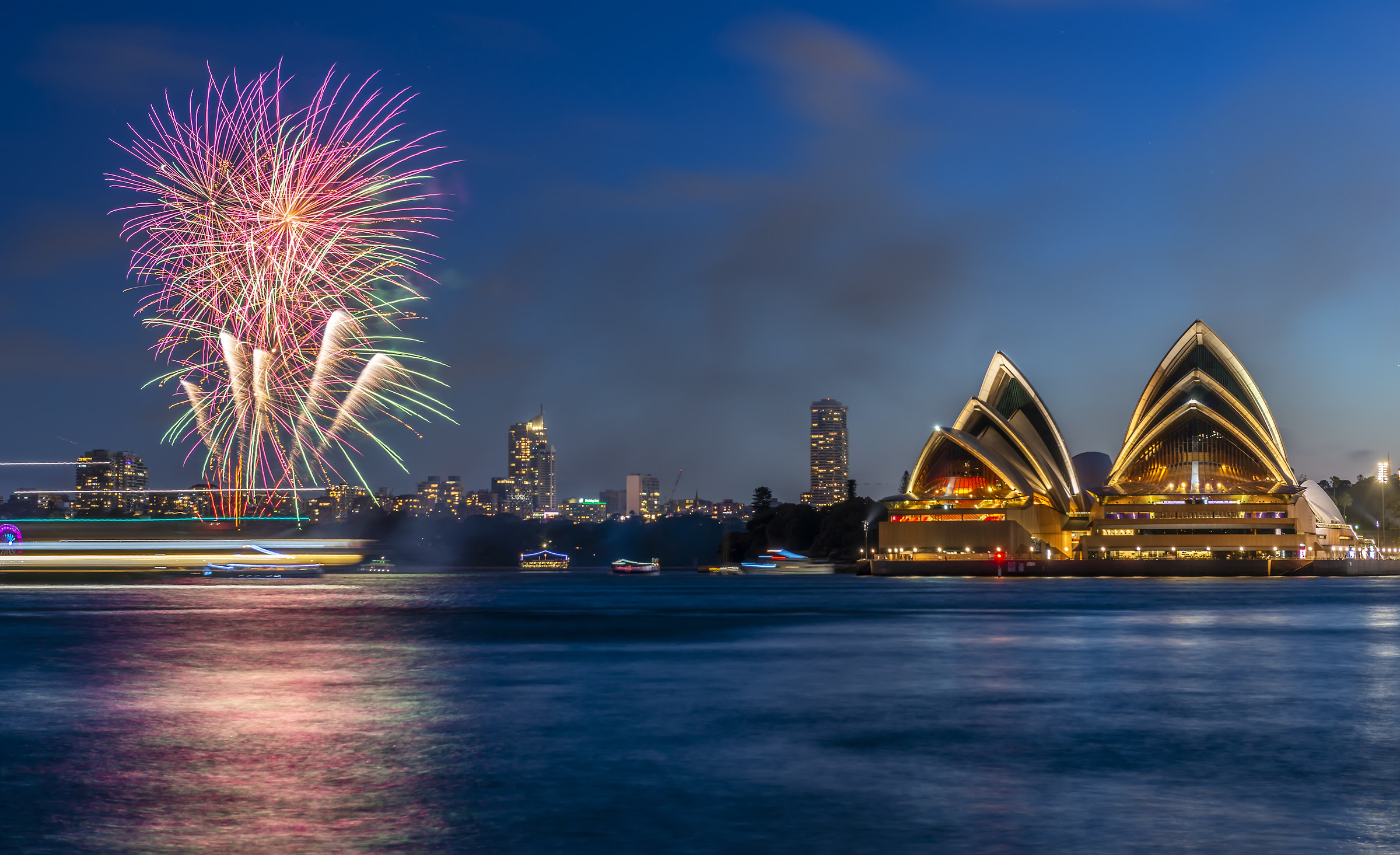 Fireworks in Sydney JuzaPhoto