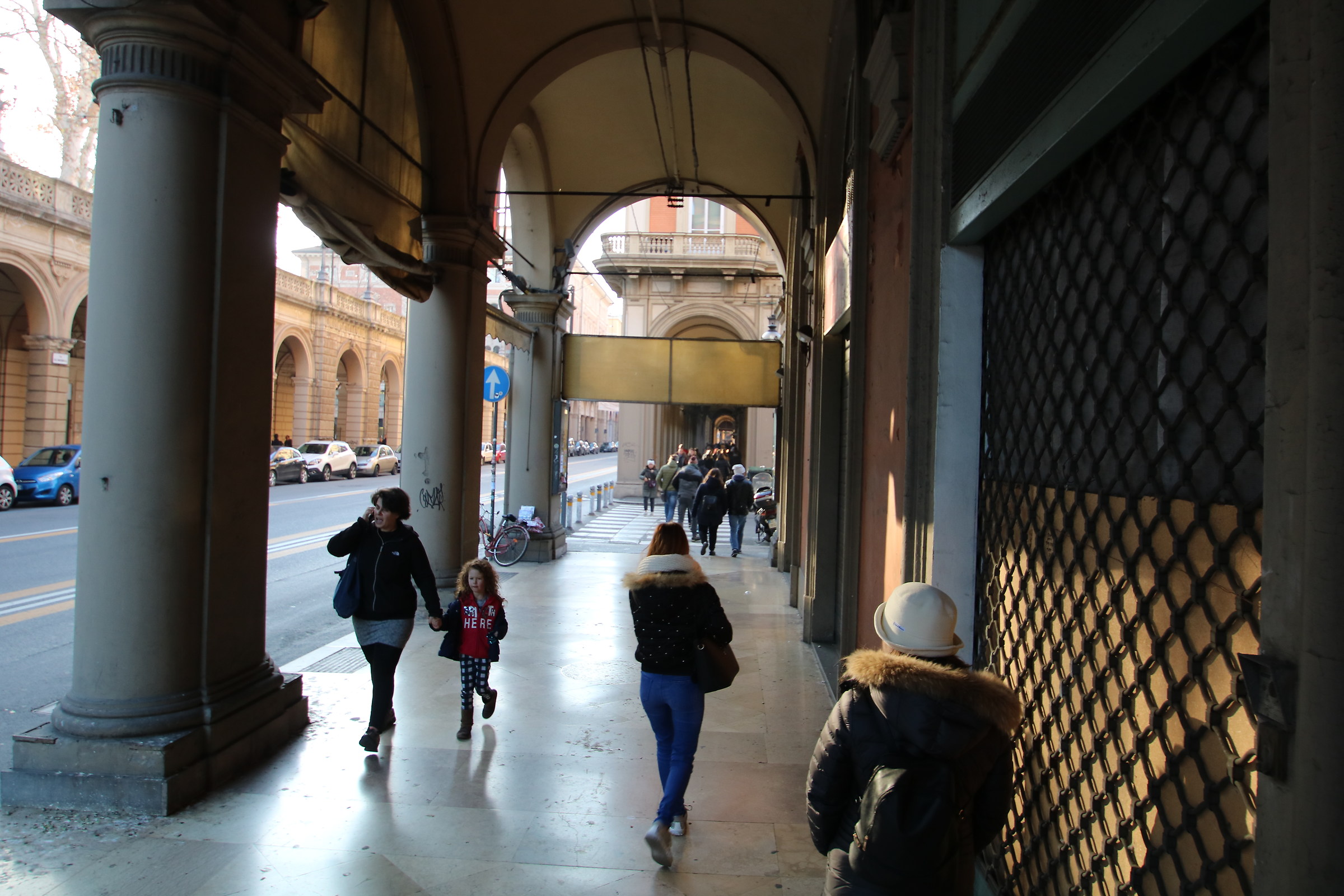 Bologna the Arcades...