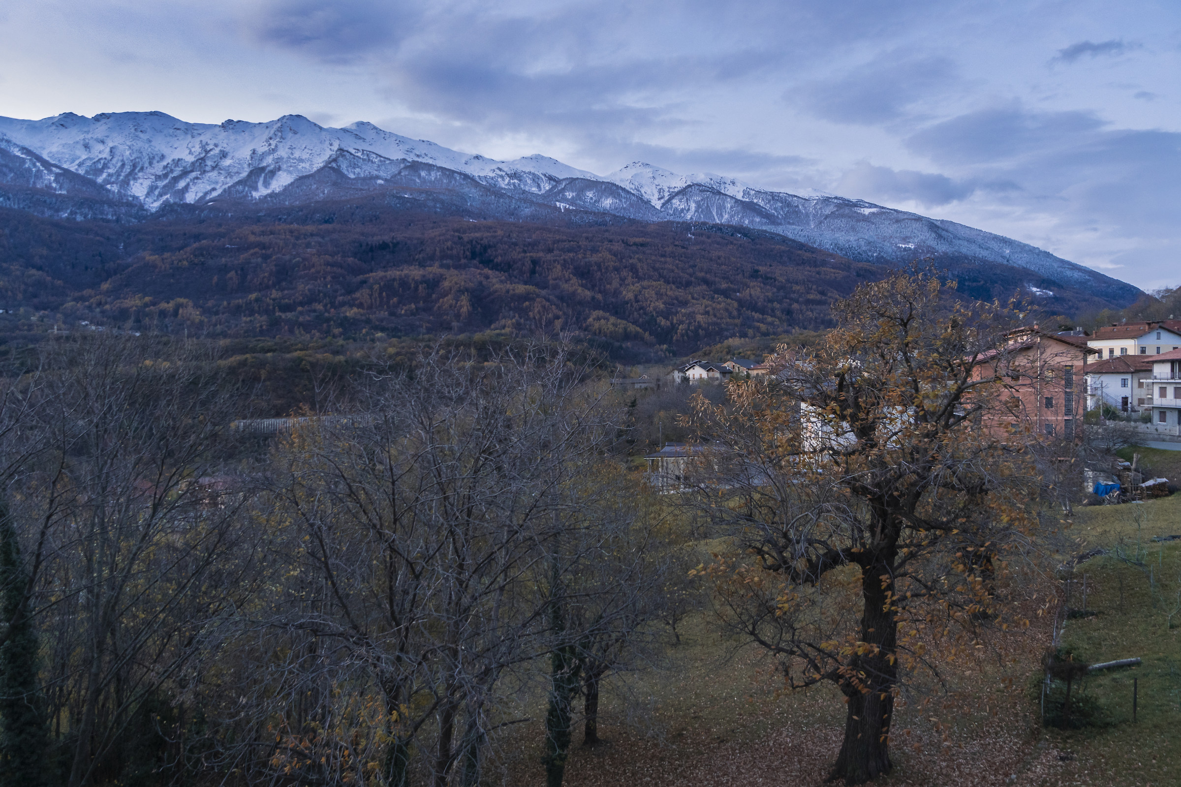 Alba tra autunno ed inverno...