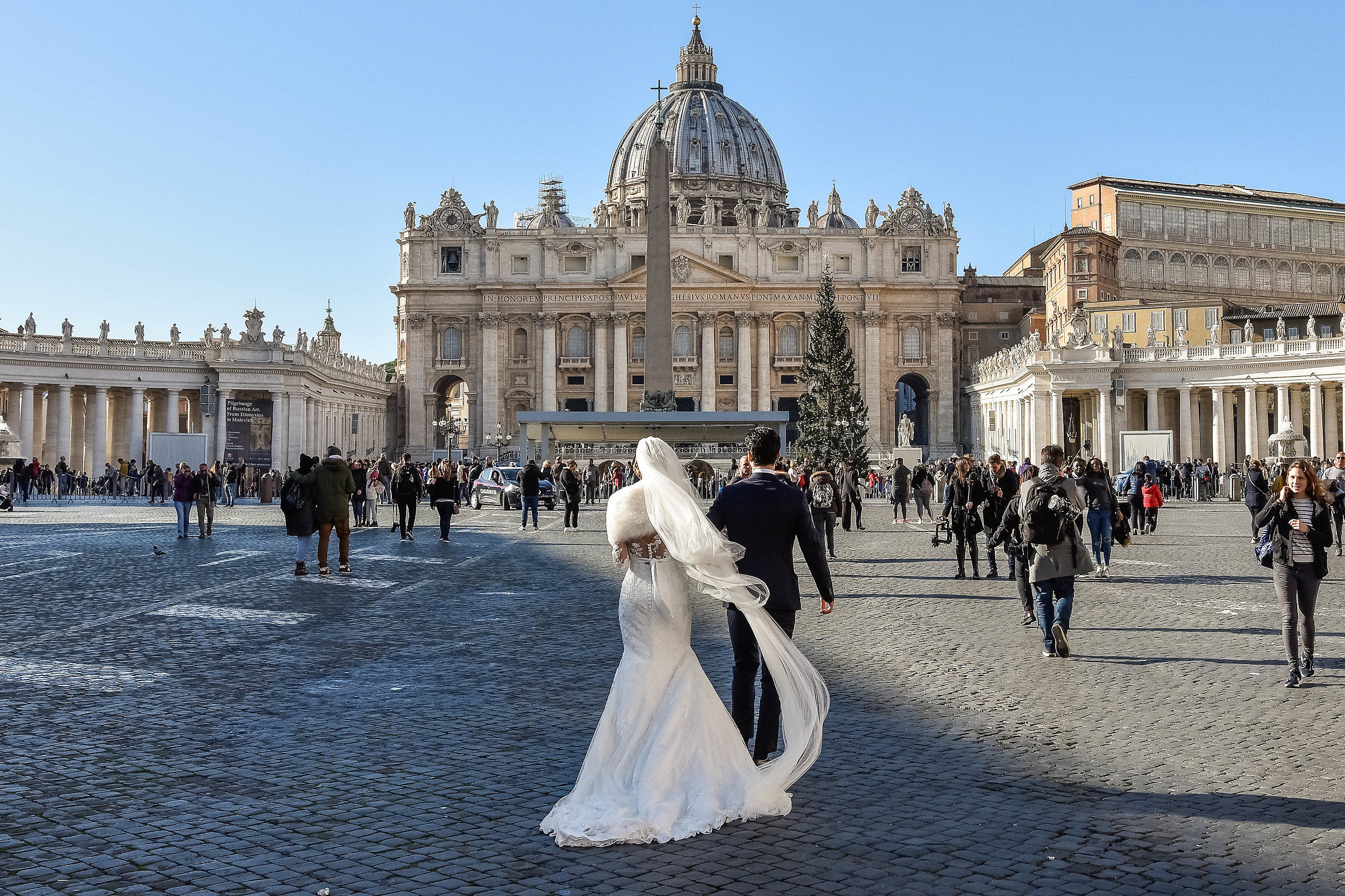 matrimonio nel luogo religioso più famoso al mondo...