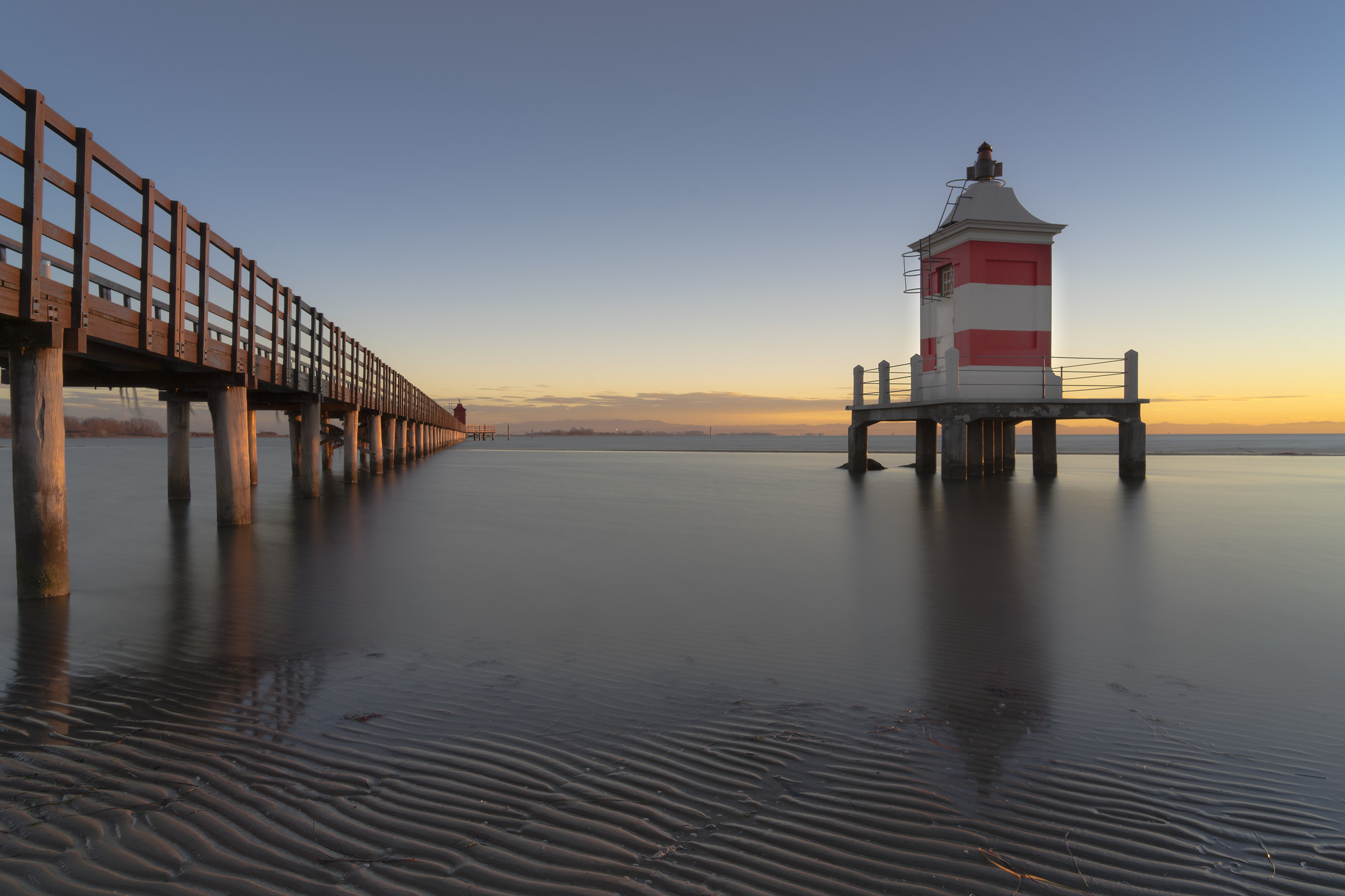 Molo del faro; Lignano Sabbiadoro...