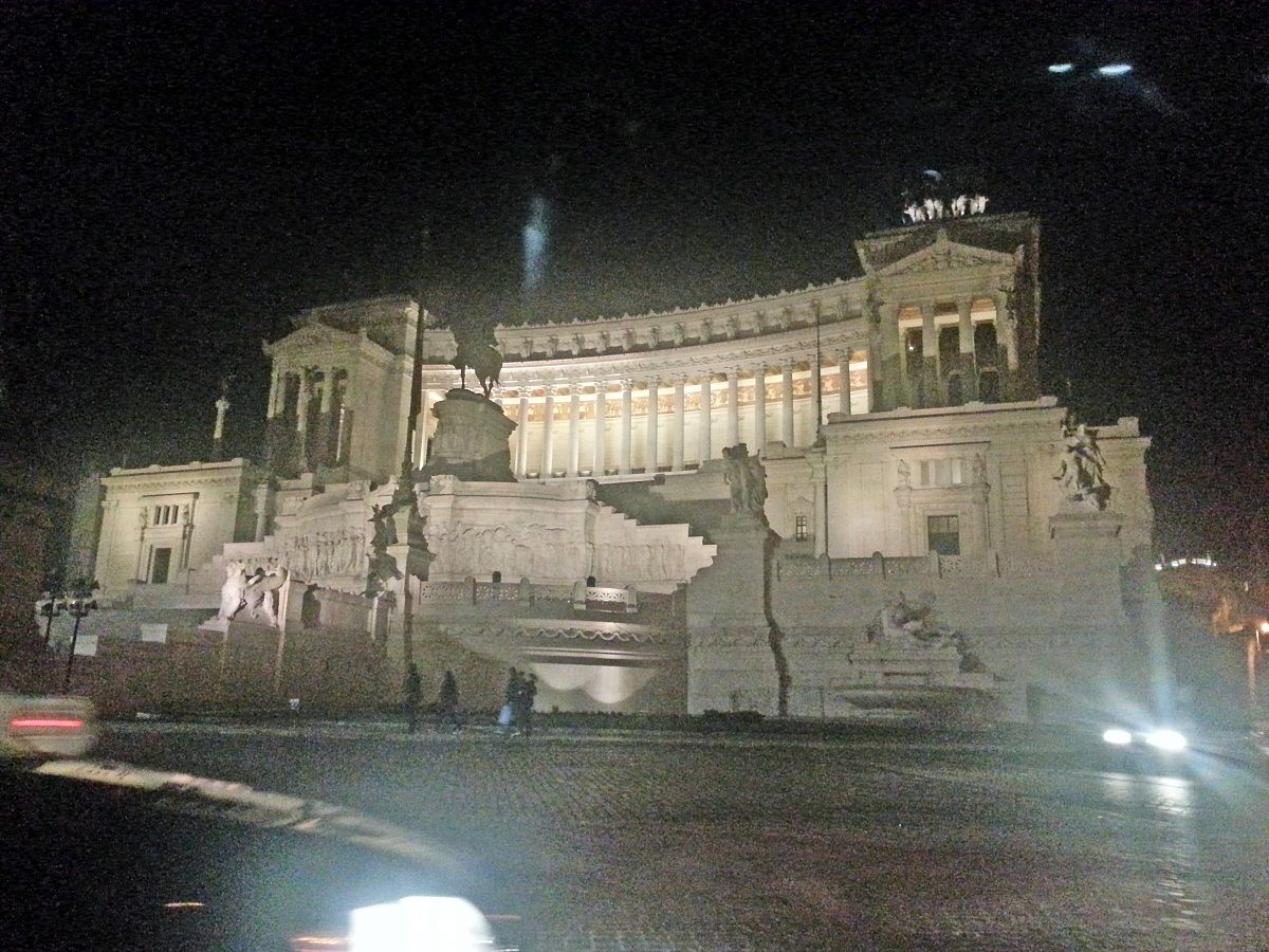 Rome at night...