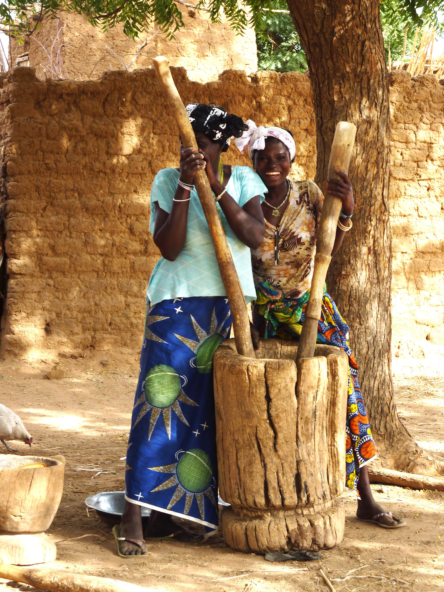 Il lavoro delle donne del Burkina Faso...